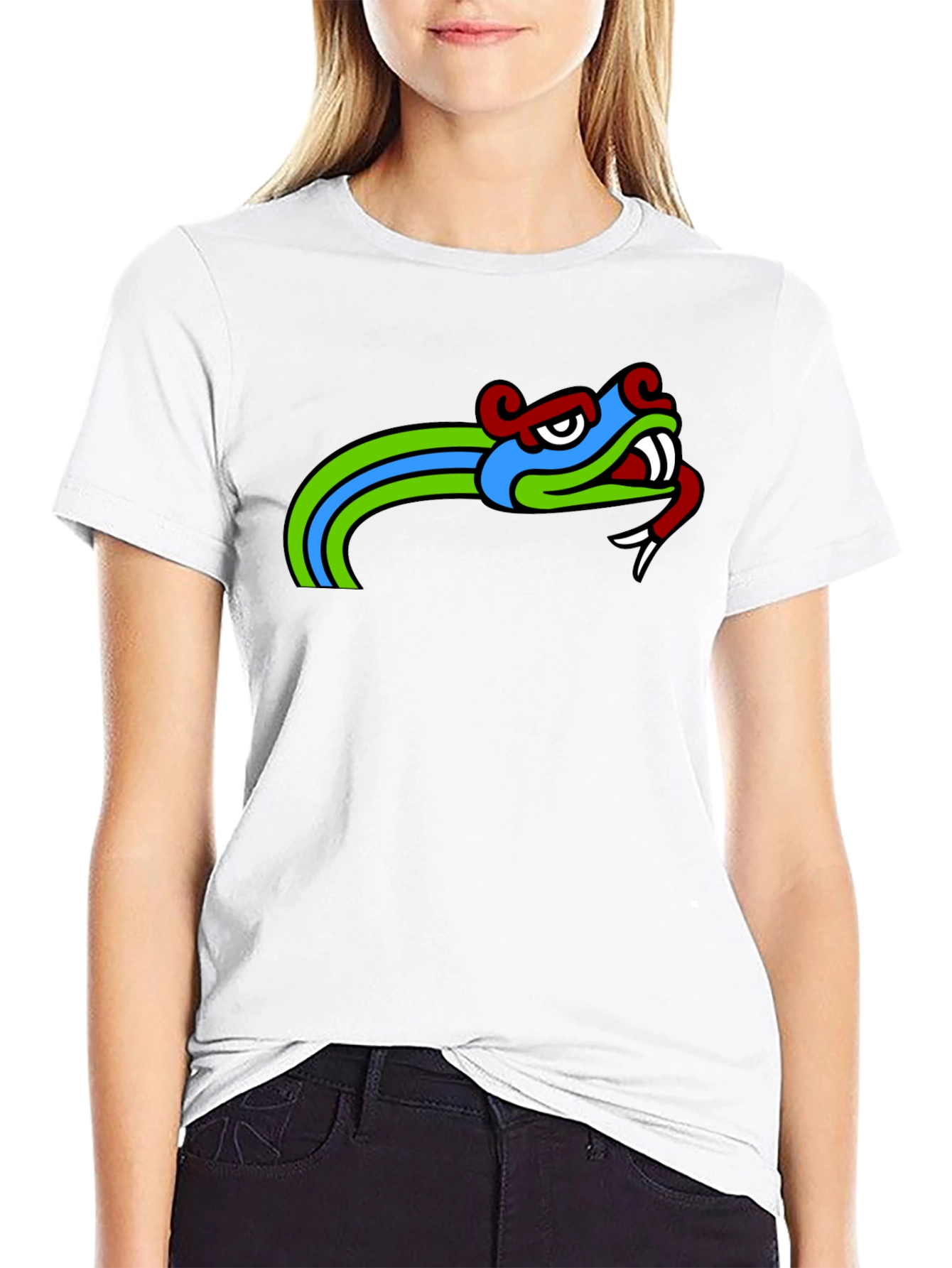 Quetzalcoatl Tee - Aztec Serpent God Graphic T-Shirt