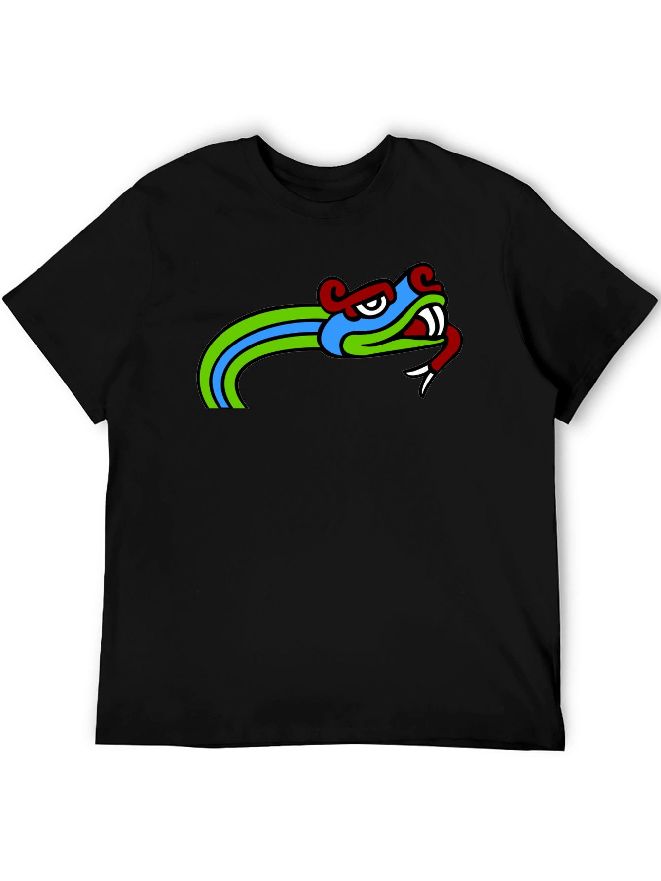 Quetzalcoatl Tee - Aztec Serpent God Graphic T-Shirt