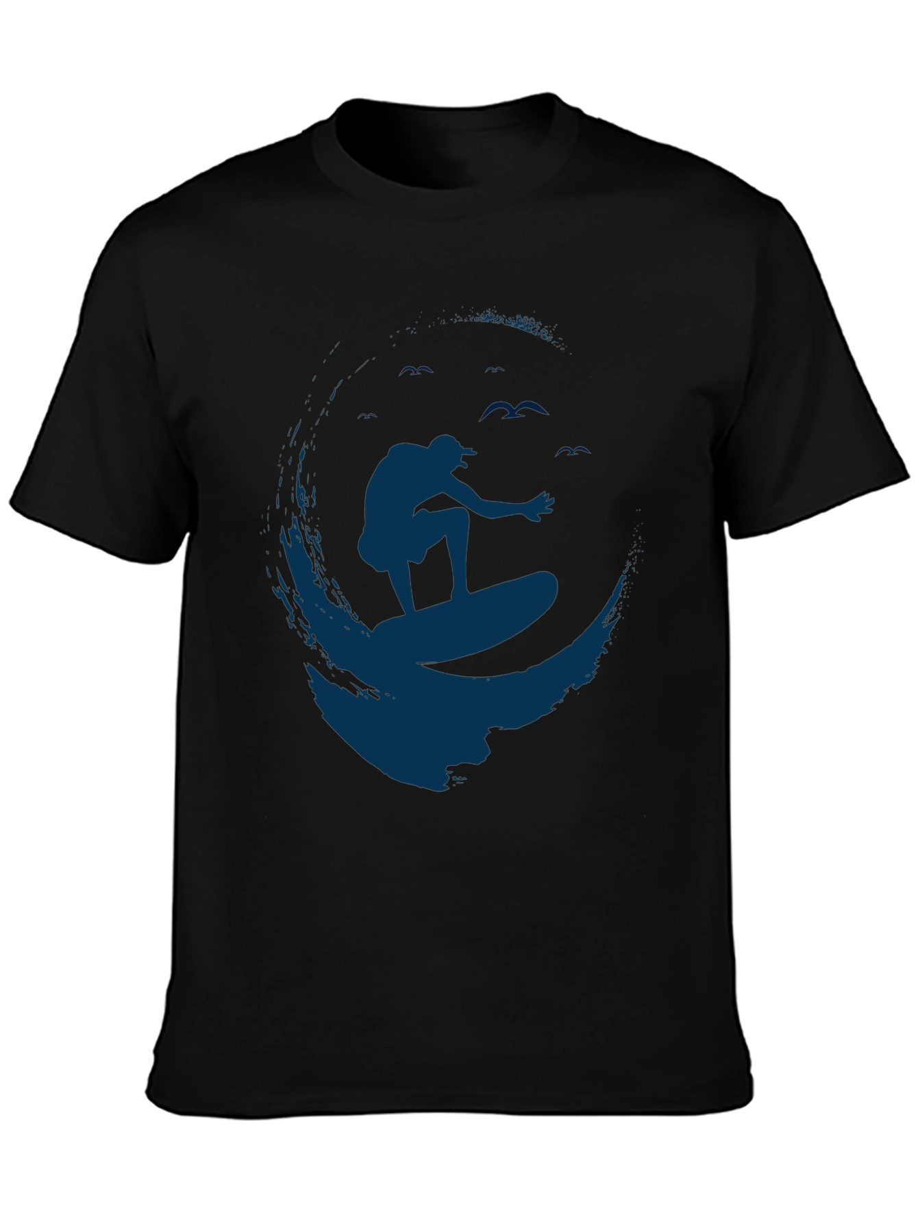 Surfer Graphic Tee - Black