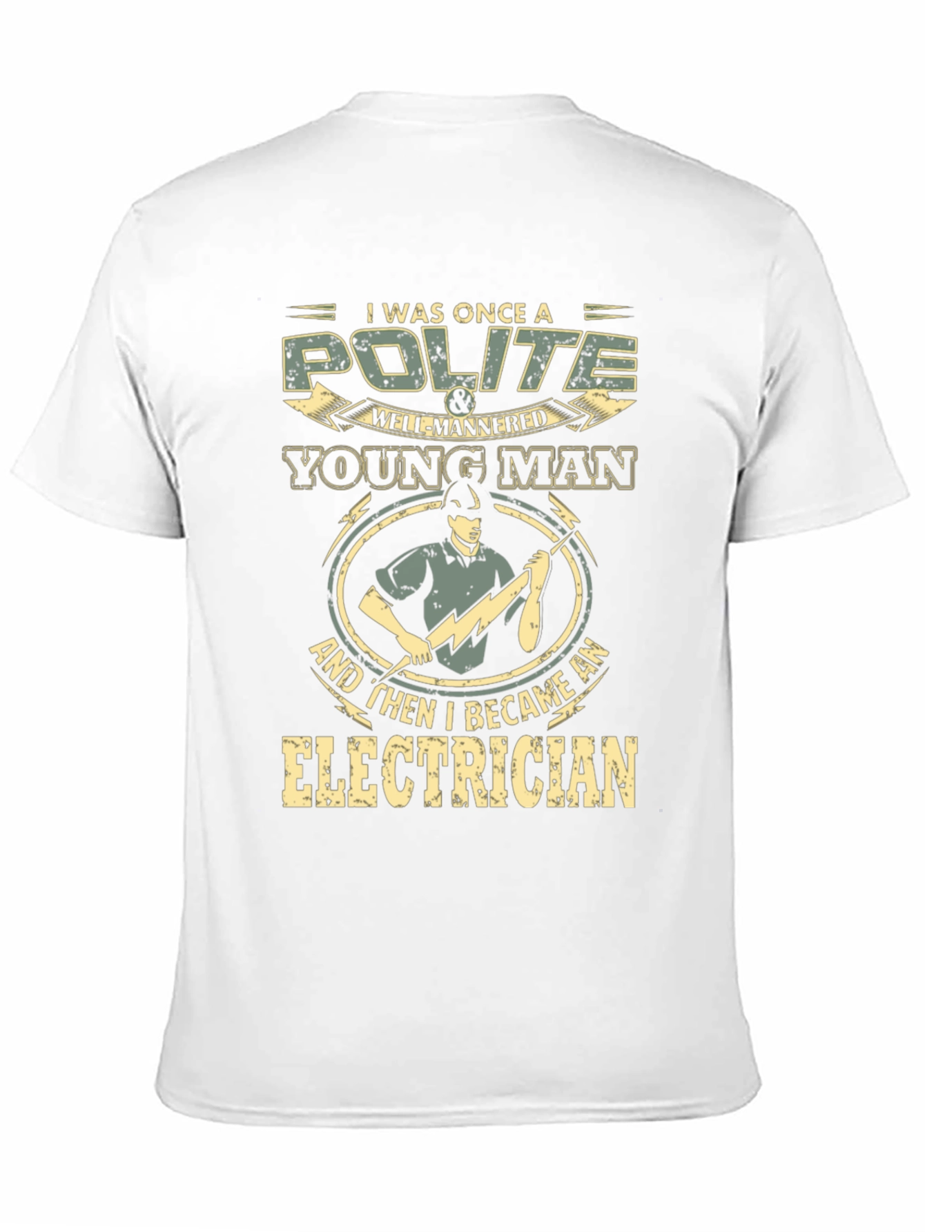 Polite Young Man Electrician T-Shirt