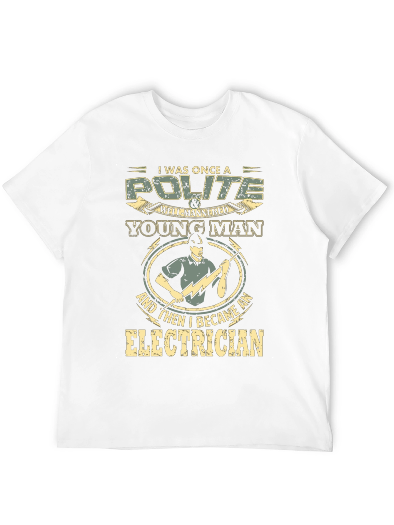 Polite Young Man Electrician T-Shirt