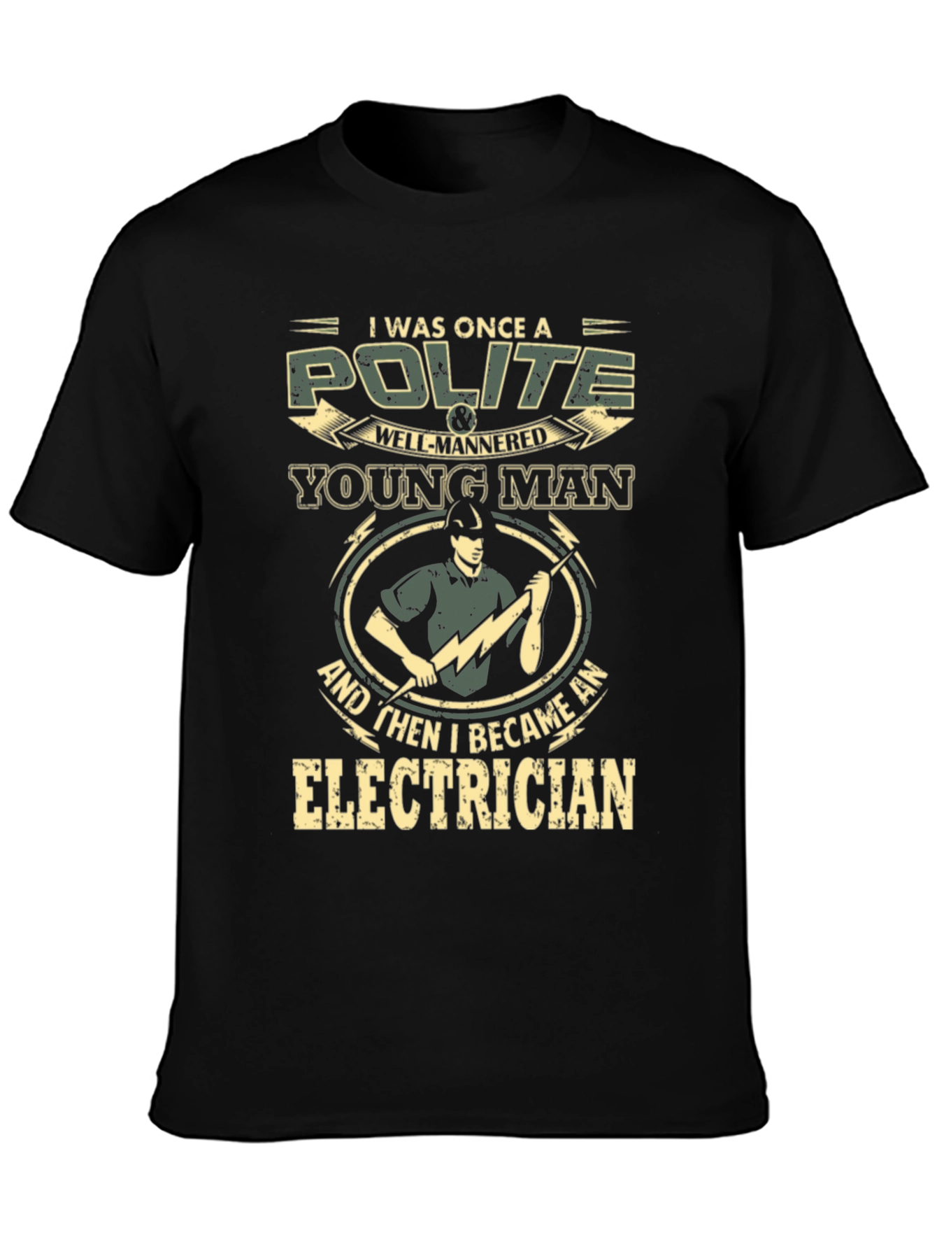 Polite Young Man Electrician T-Shirt