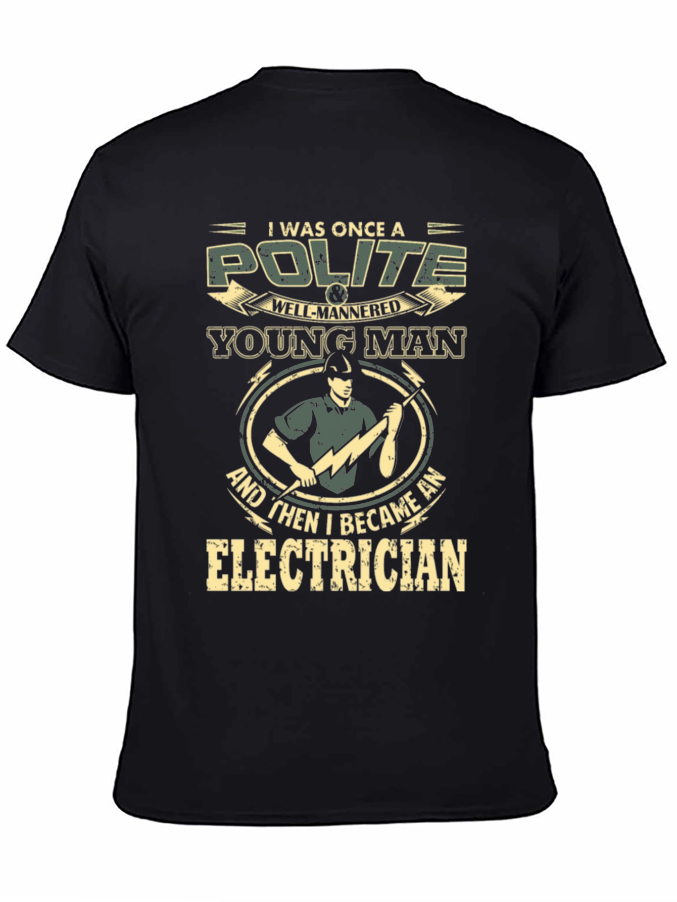 Polite Young Man Electrician T-Shirt