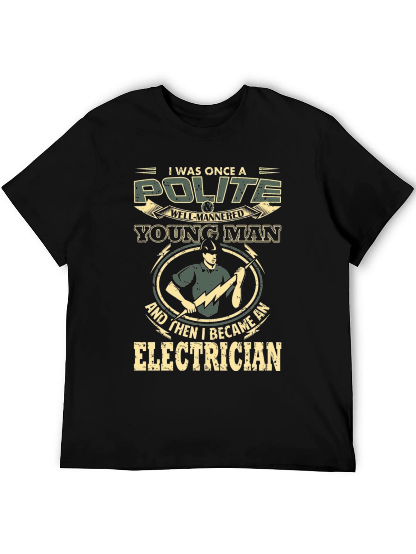 Polite Young Man Electrician T-Shirt
