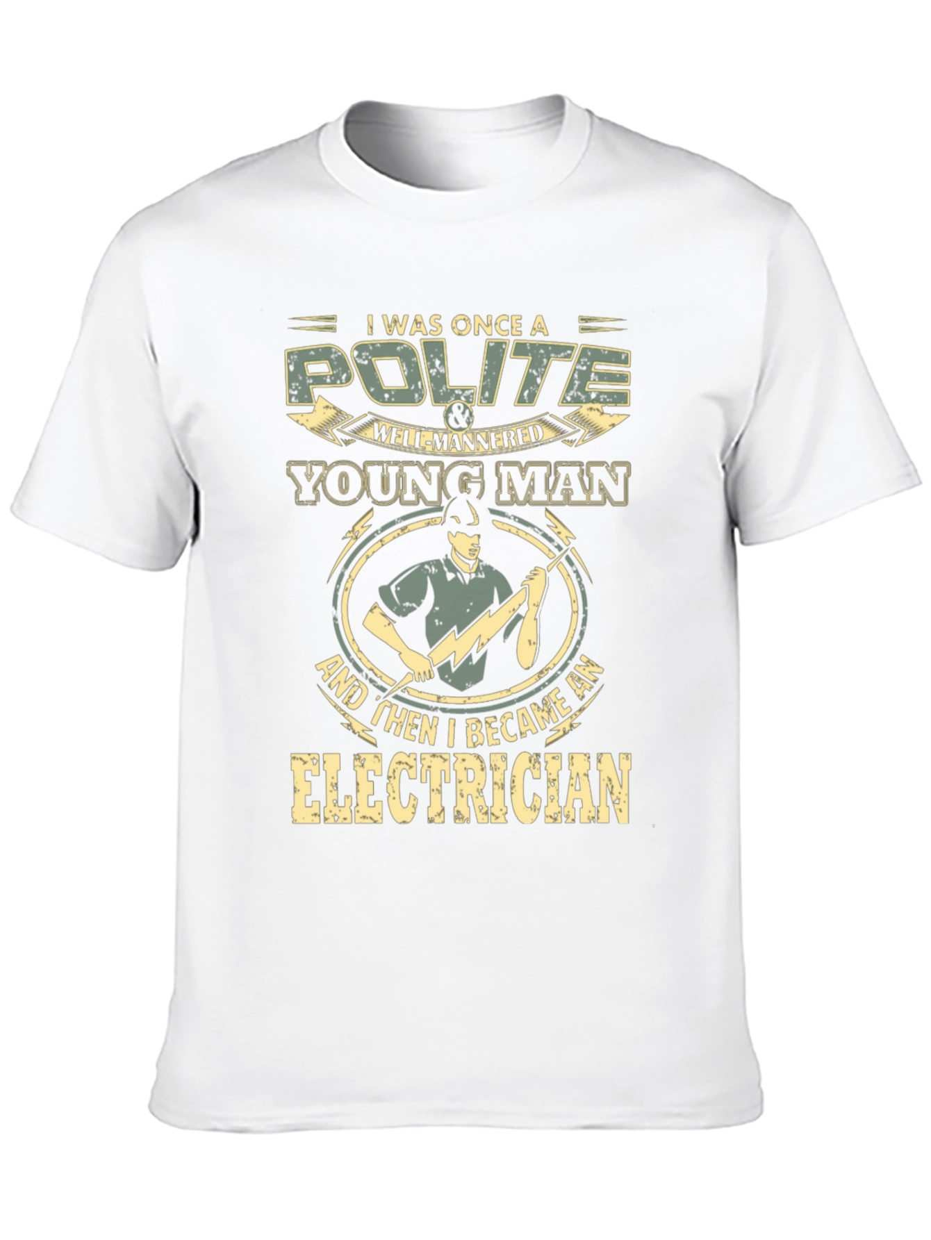 Polite Young Man Electrician T-Shirt