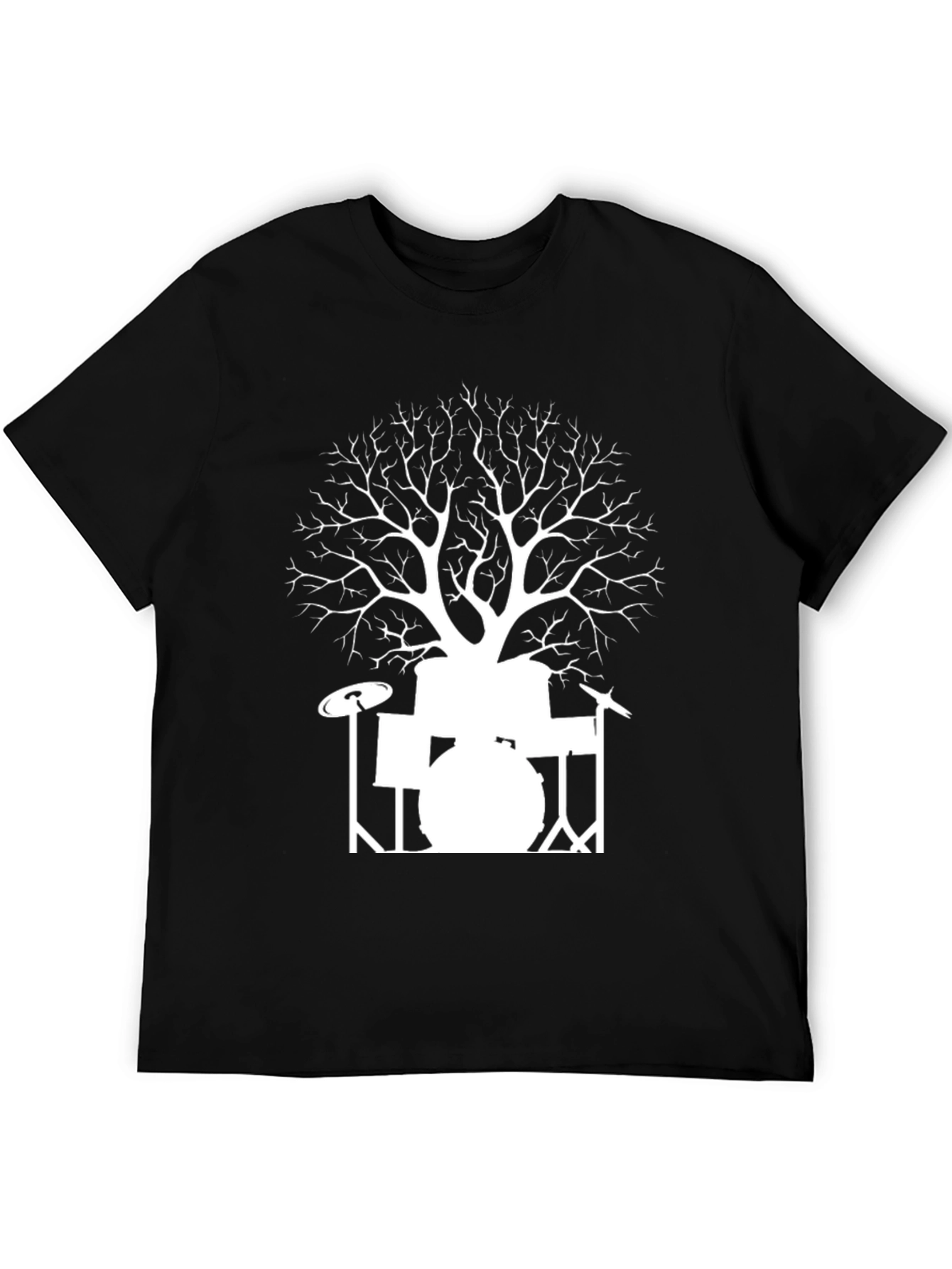 Tree Drums Graphic Tee - Band T-Shirt