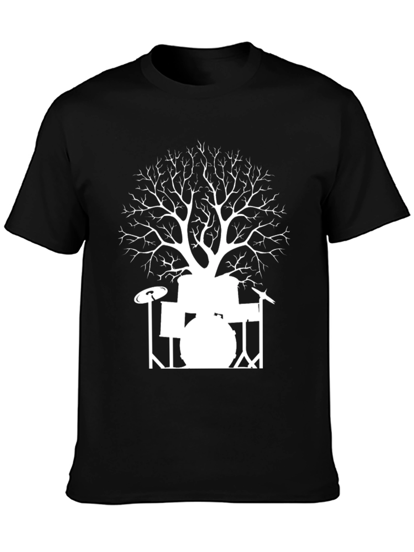 Tree Drums Graphic Tee - Band T-Shirt