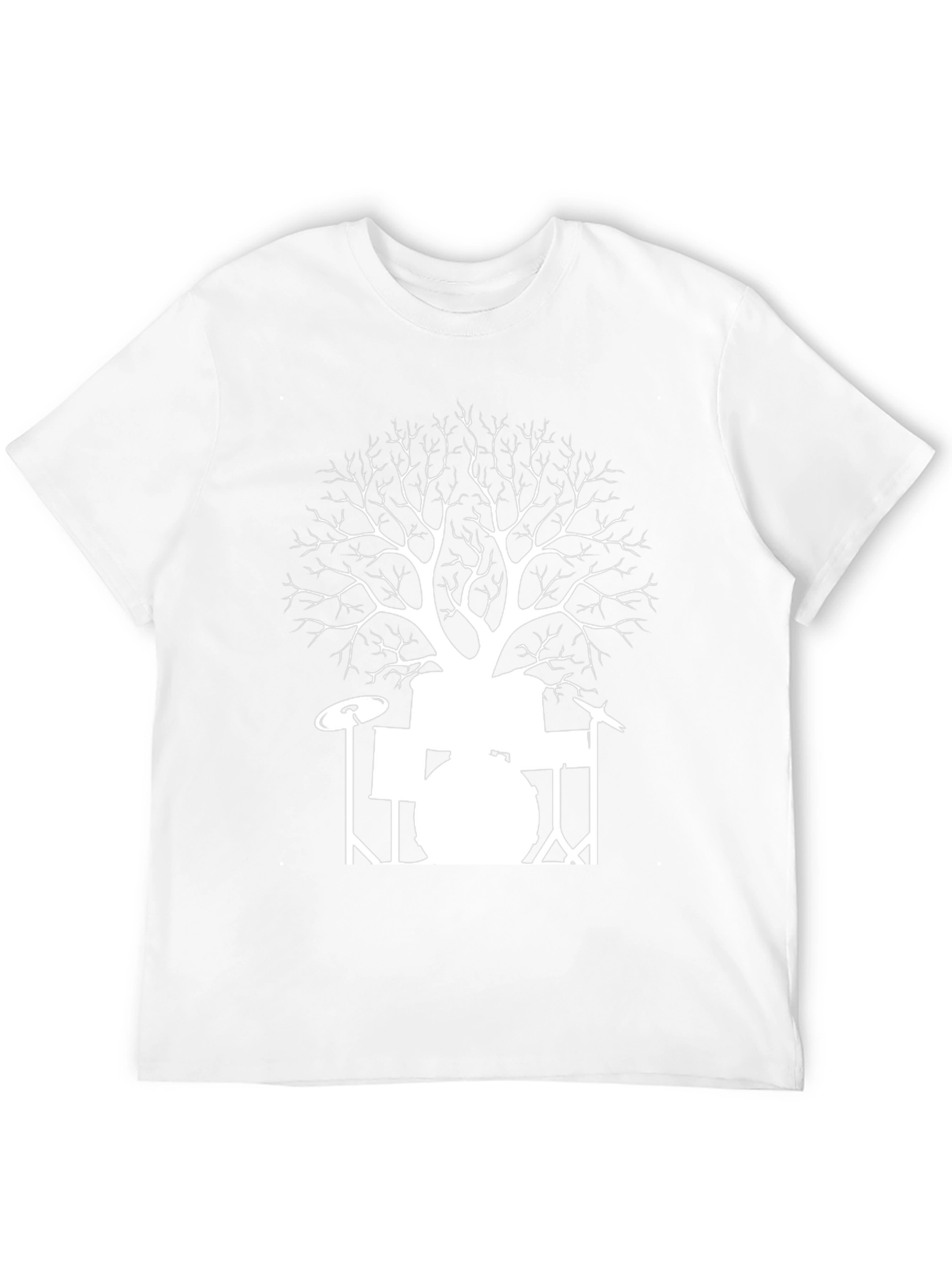 Tree Drums Graphic Tee - Band T-Shirt