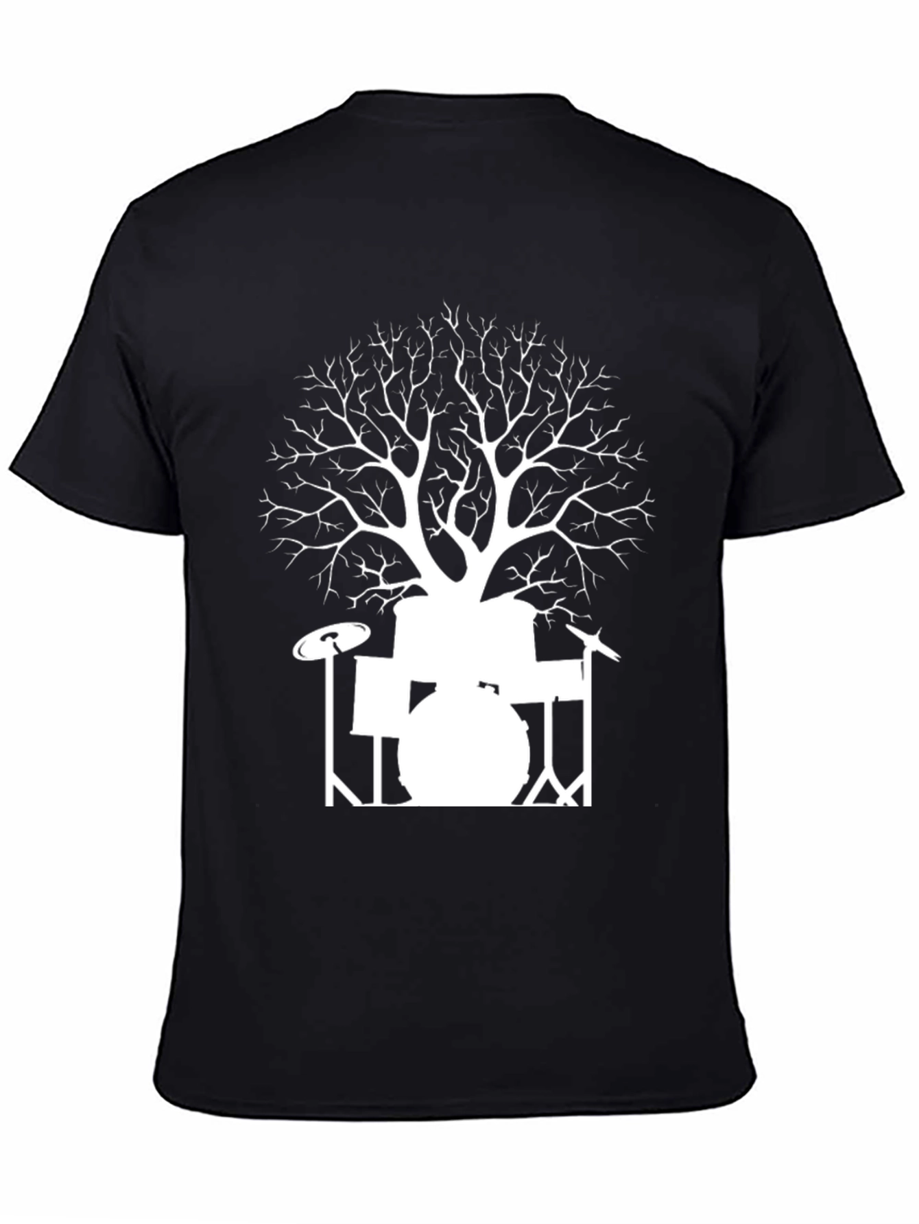 Tree Drums Graphic Tee - Band T-Shirt