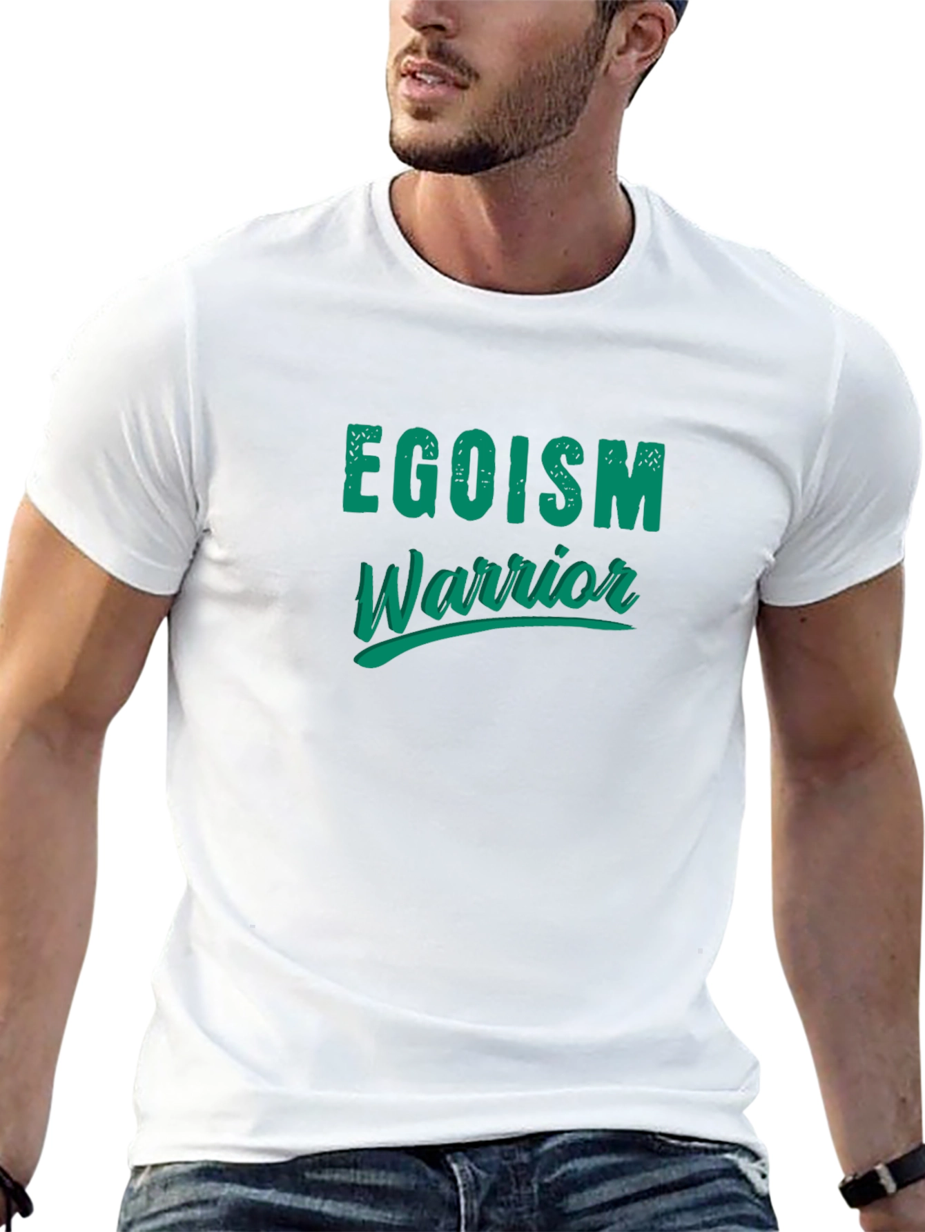Egoism Warrior Graphic T-Shirt