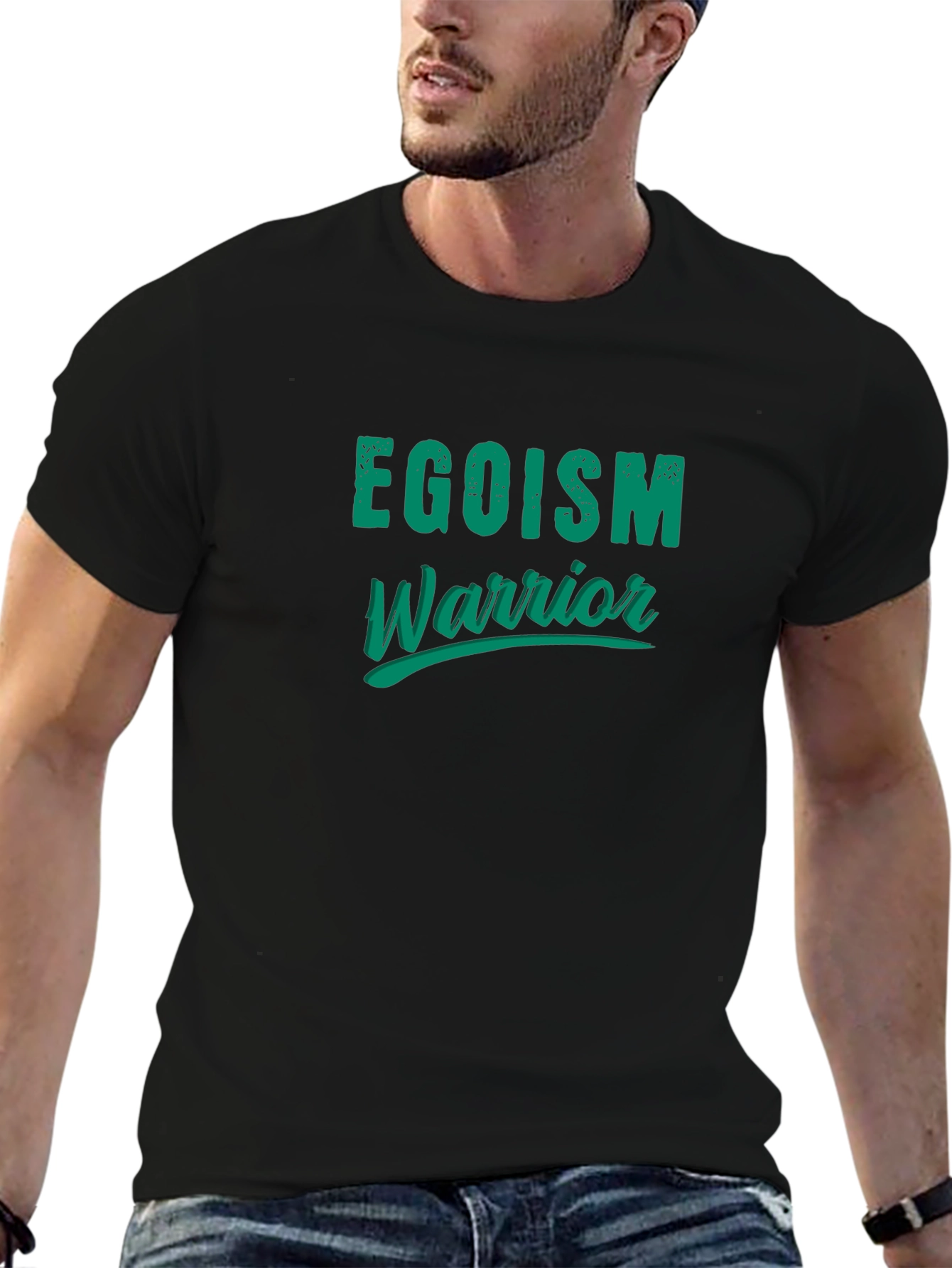 Egoism Warrior Graphic T-Shirt