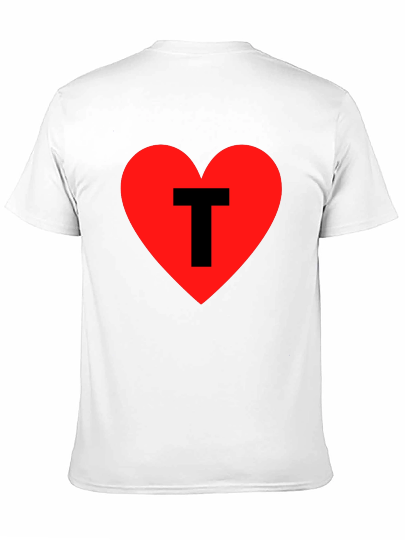 Heart T Graphic Tee - Black