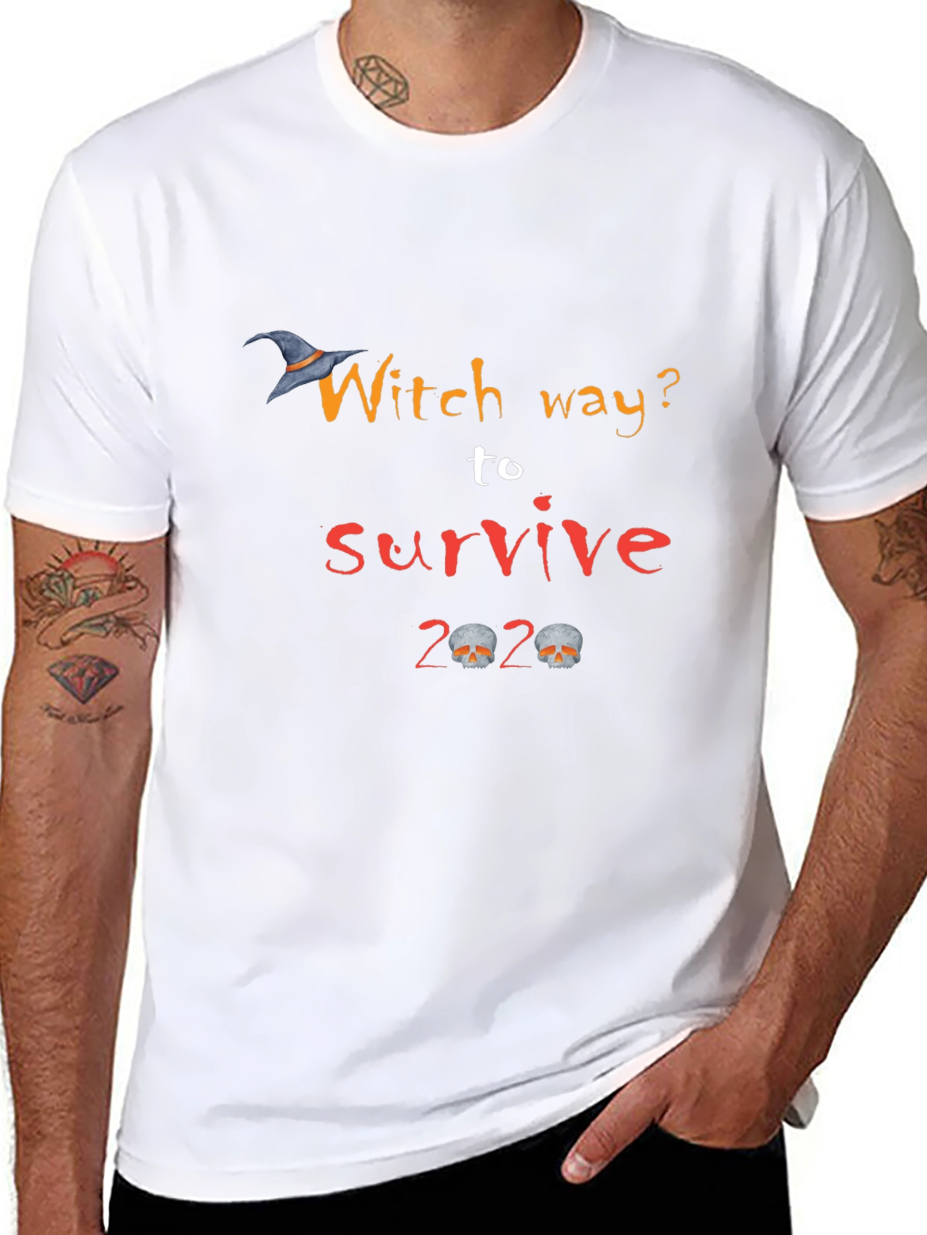 Witch Way to Survive 2020 Graphic Tee