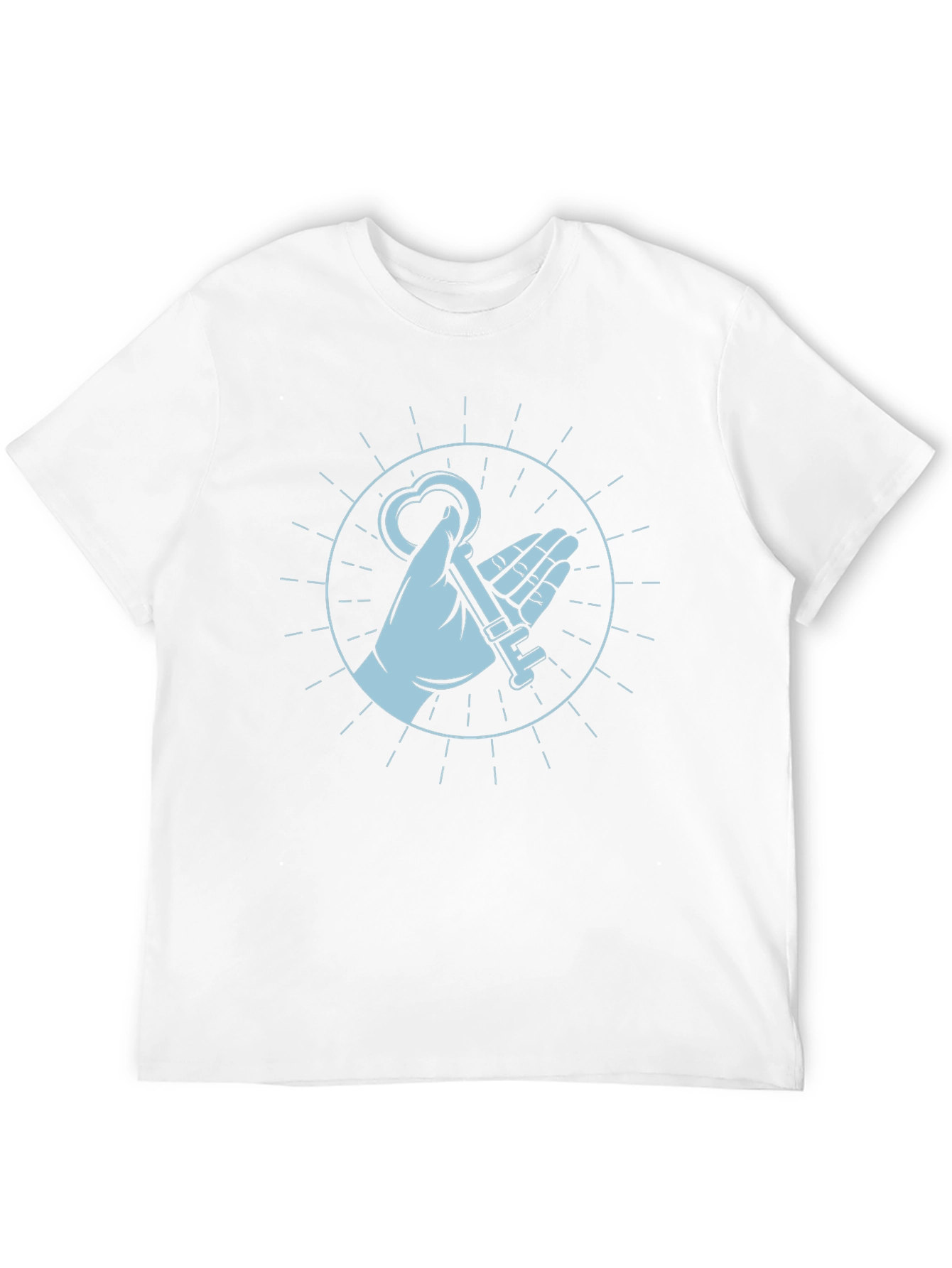 Key to My Heart Graphic Tee - Black