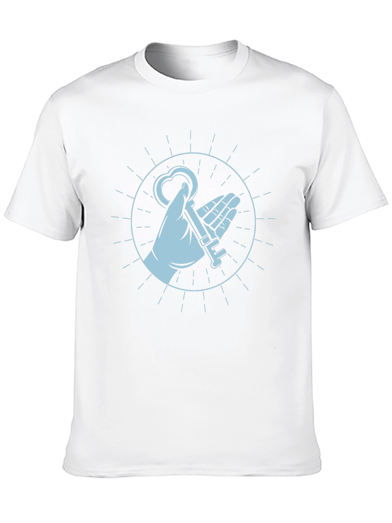 Key to My Heart Graphic Tee - Black