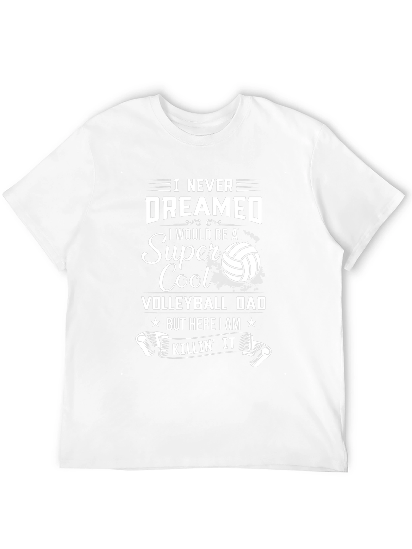 Super Cool Volleyball Dad T-Shirt