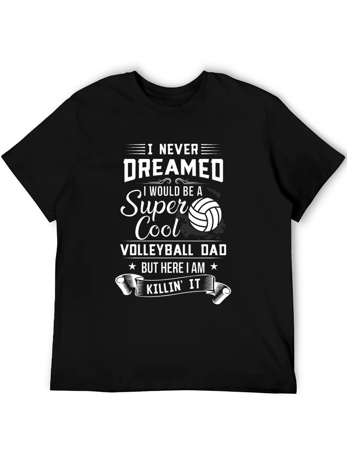 Super Cool Volleyball Dad T-Shirt
