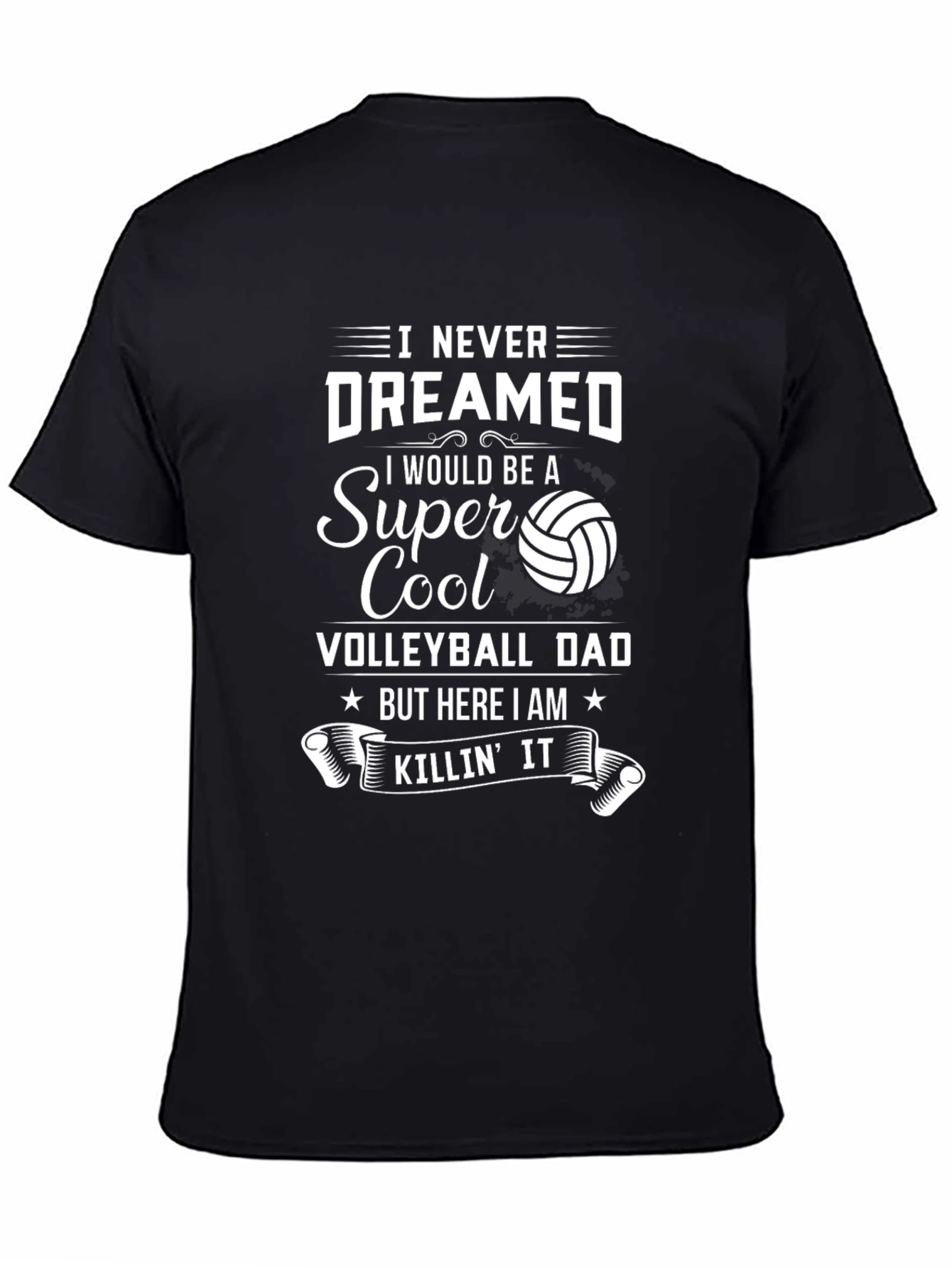 Super Cool Volleyball Dad T-Shirt
