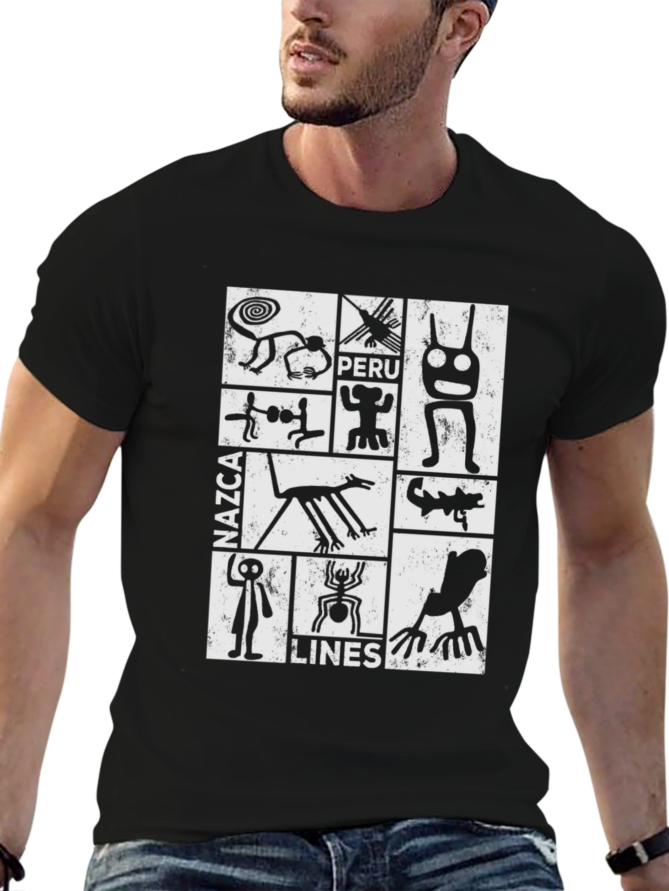 Nazca Lines Peru Graphic T-Shirt