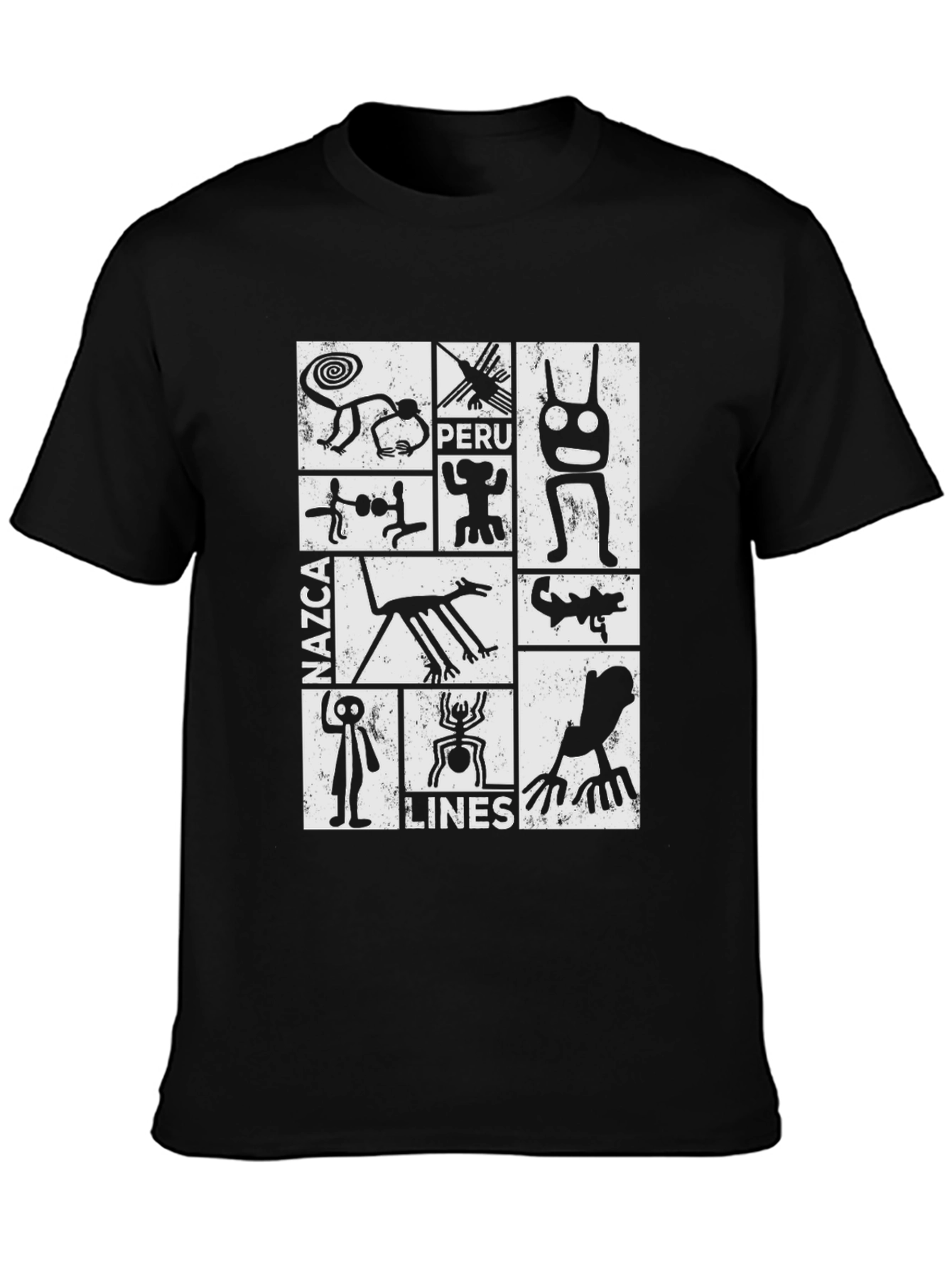 Nazca Lines Peru Graphic T-Shirt