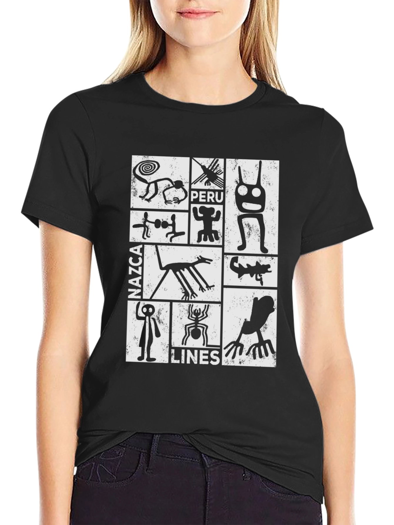 Nazca Lines Peru Graphic T-Shirt