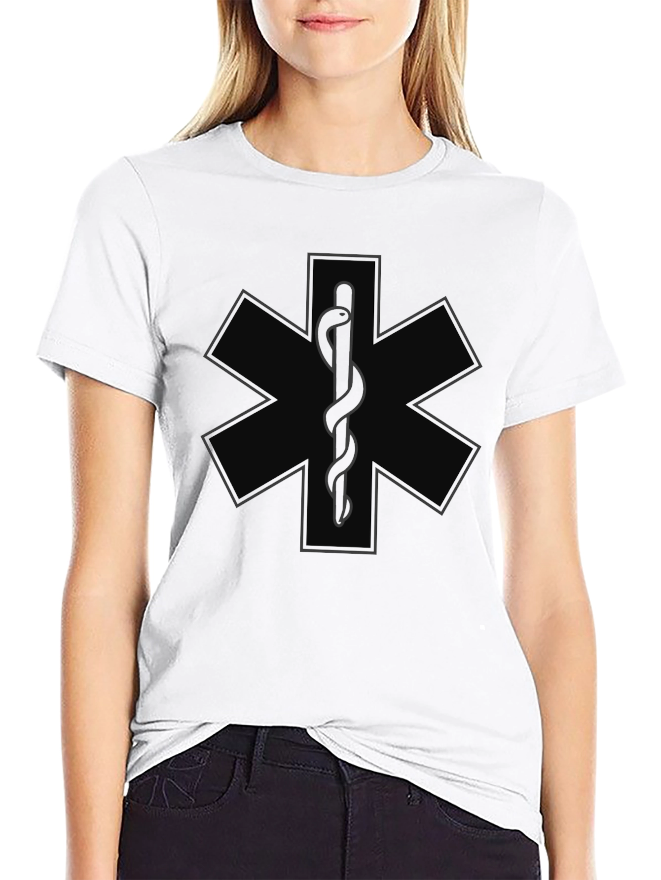 Star of Life EMT T-Shirt - Black