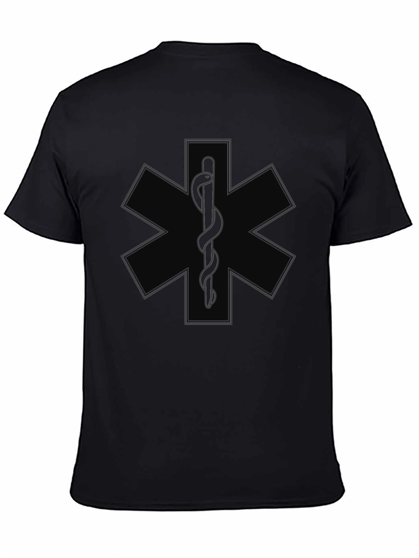 Star of Life EMT T-Shirt - Black