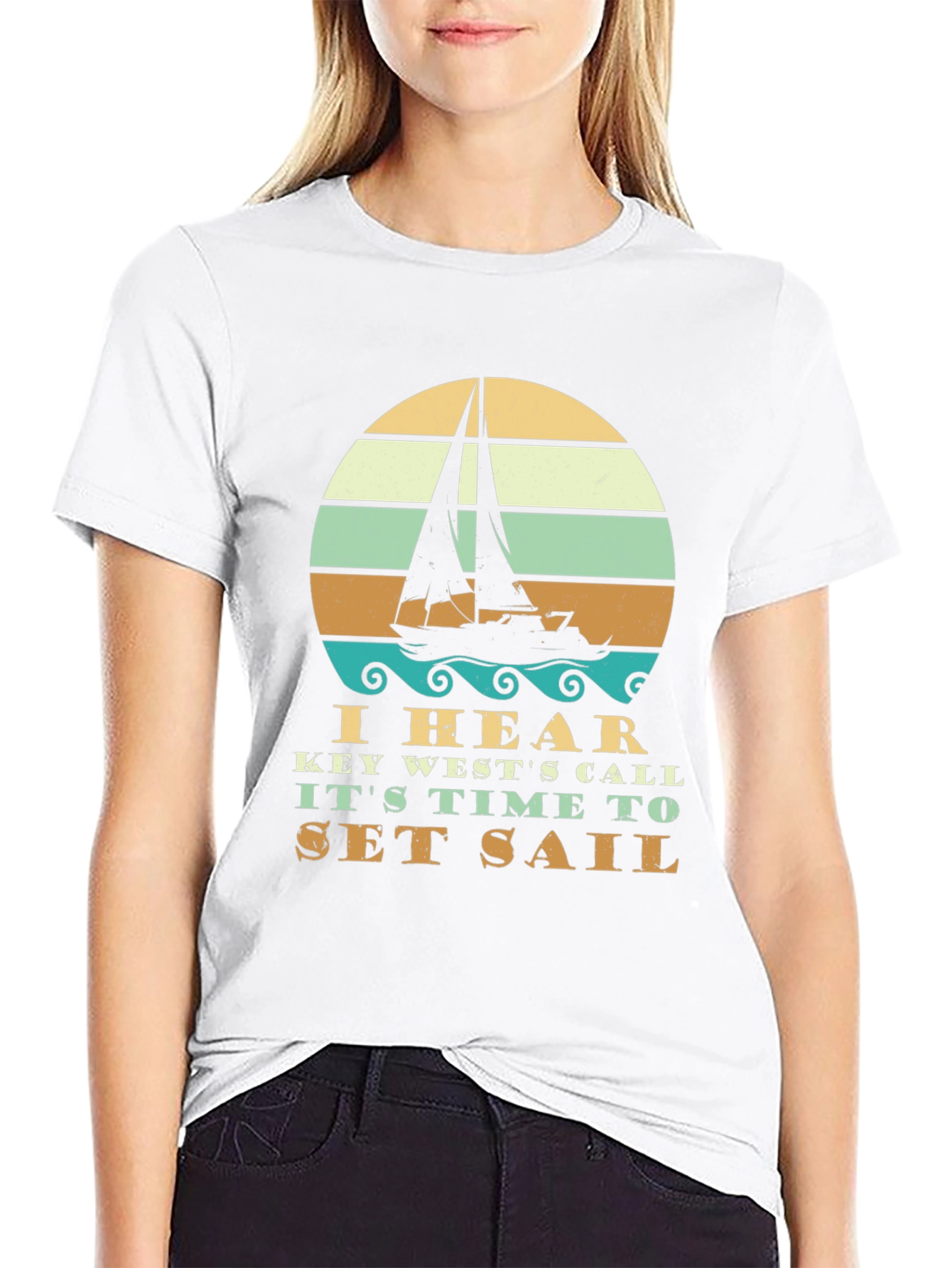 Key West Sailing T-Shirt - Set Sail!