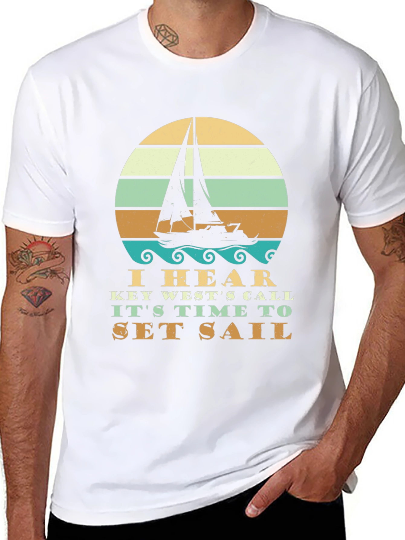 Key West Sailing T-Shirt - Set Sail!
