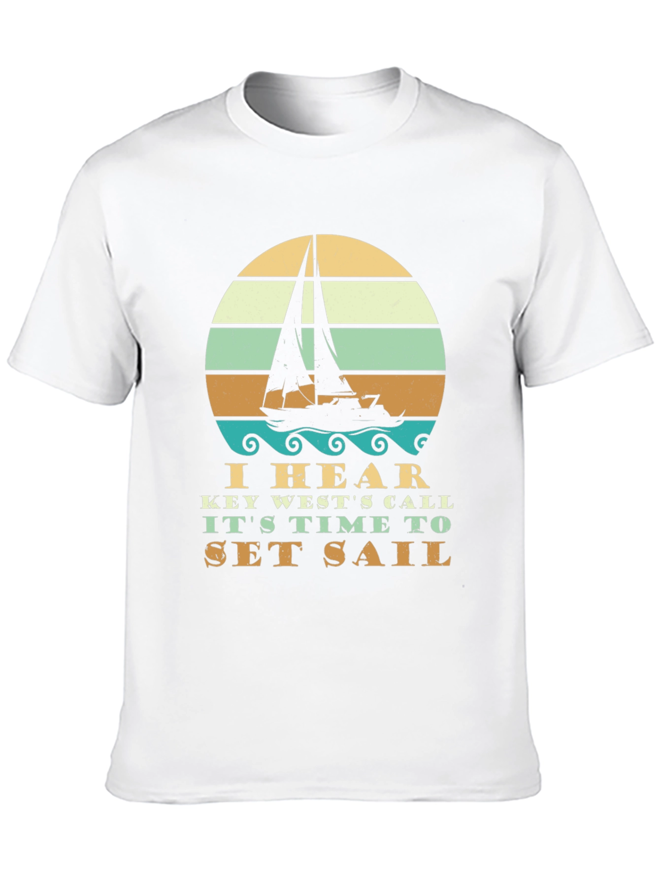 Key West Sailing T-Shirt - Set Sail!