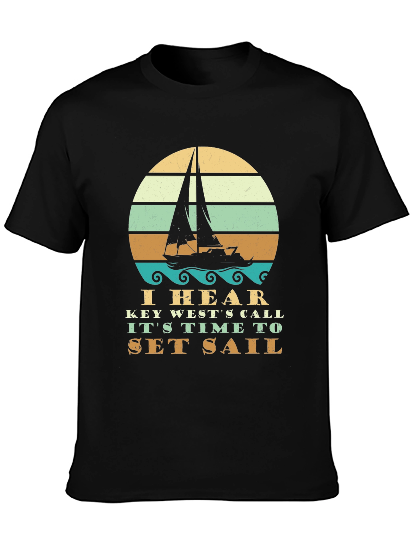 Key West Sailing T-Shirt - Set Sail!
