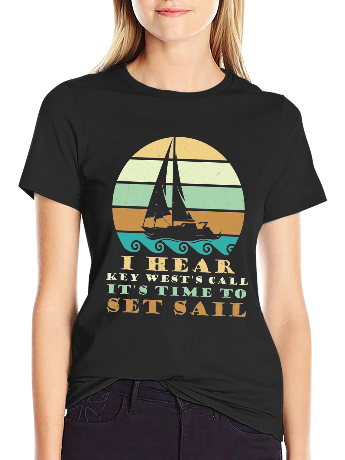 Key West Sailing T-Shirt - Set Sail!