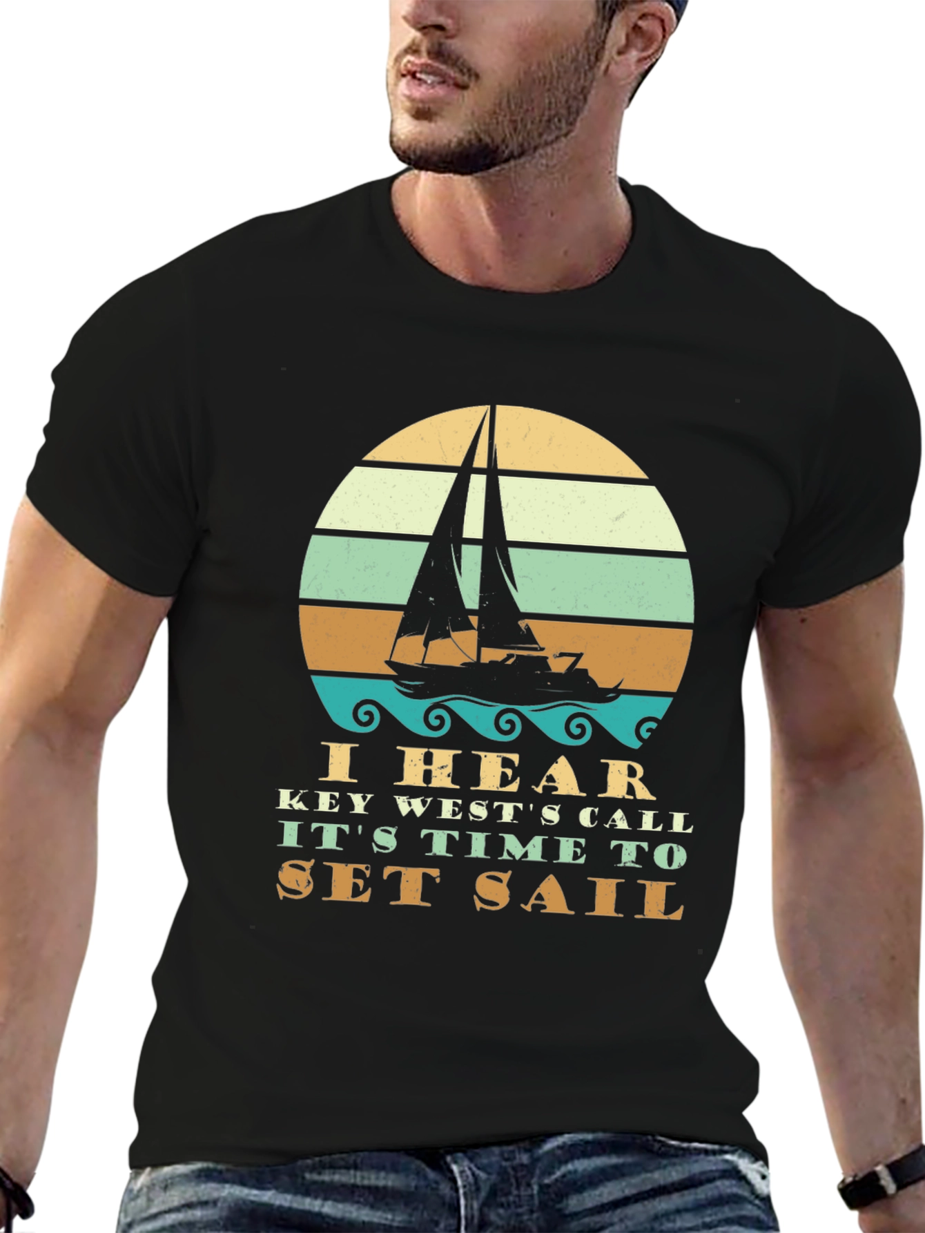 Key West Sailing T-Shirt - Set Sail!