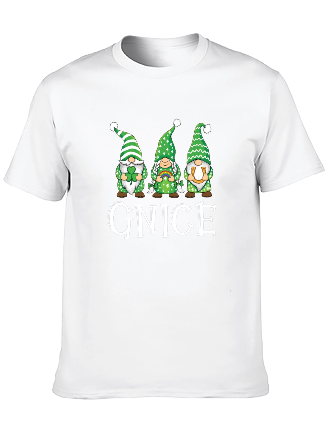 Gnice St. Patricks Day Gnomes T-Shirt