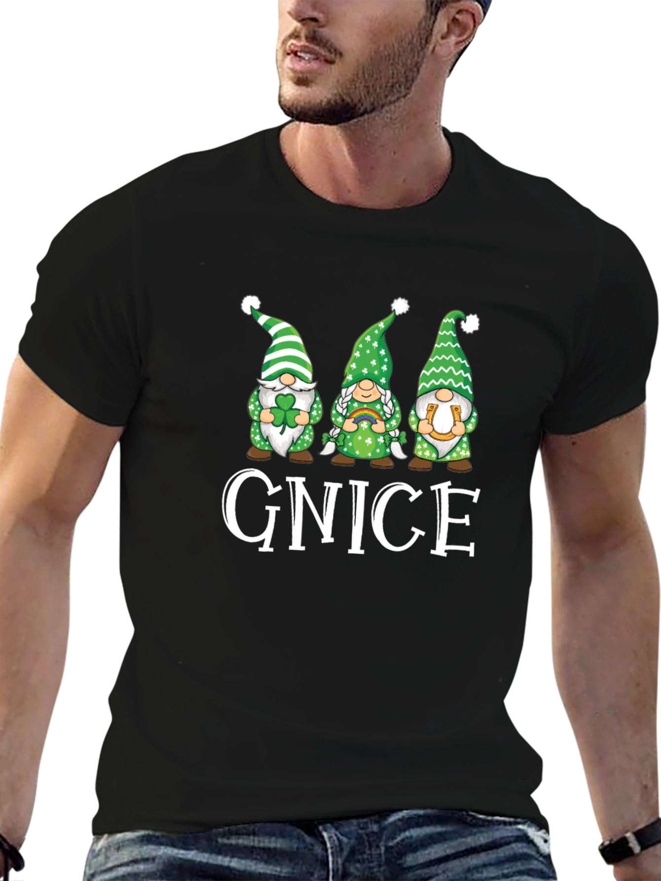 Gnice St. Patricks Day Gnomes T-Shirt