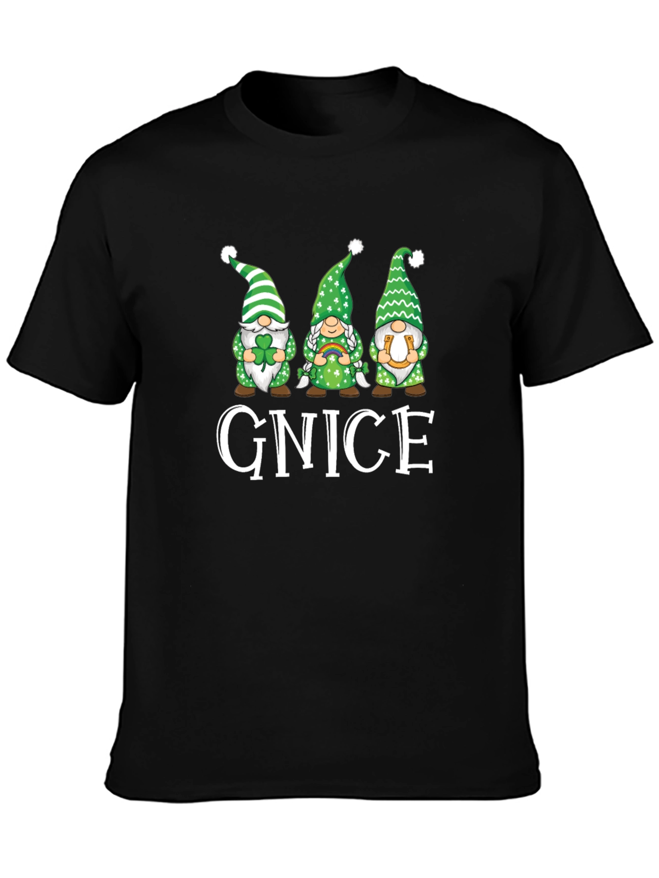 Gnice St. Patricks Day Gnomes T-Shirt