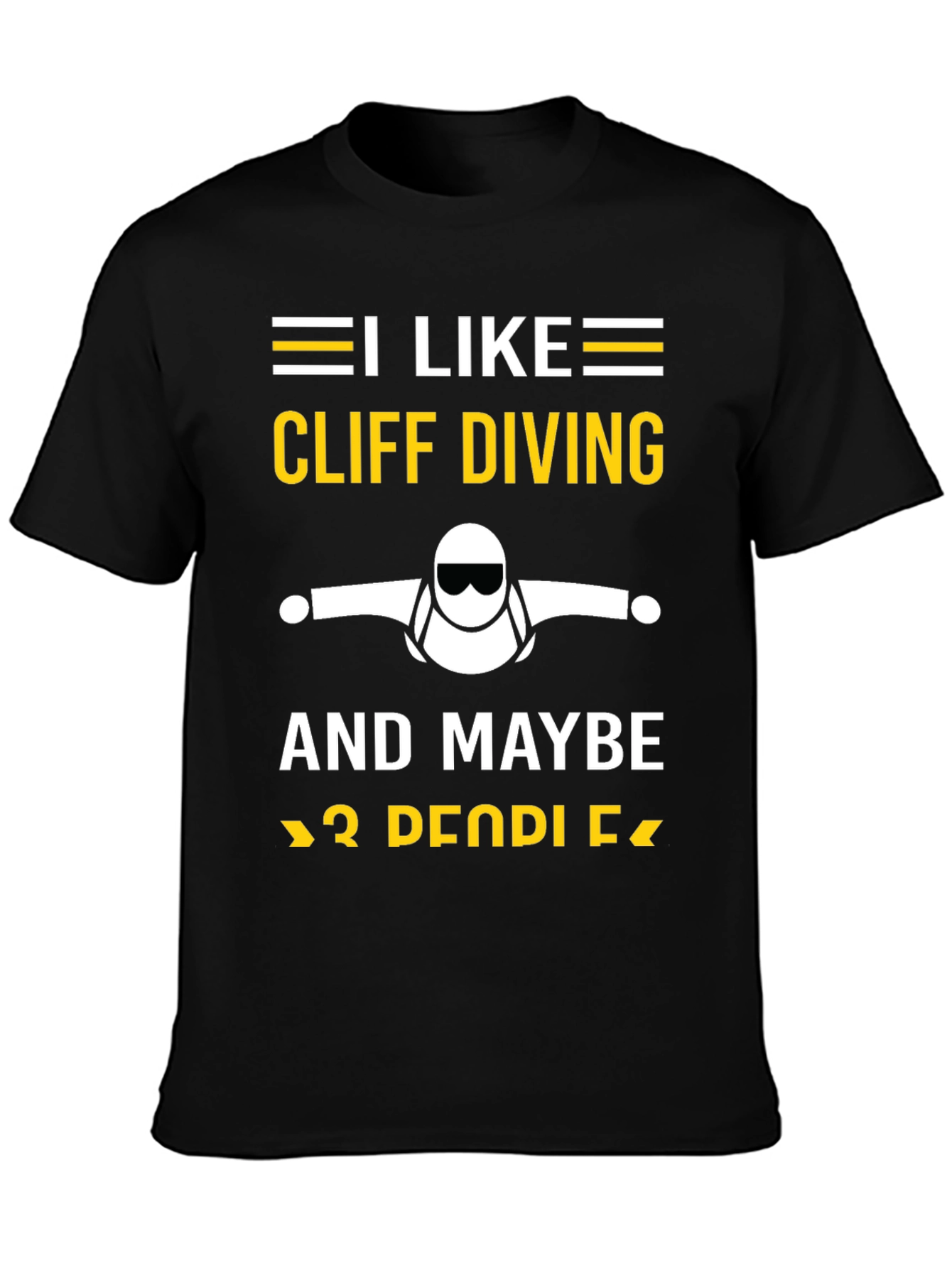 I Like Cliff Diving Funny T-Shirt