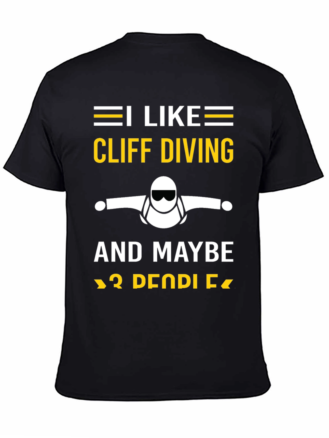 I Like Cliff Diving Funny T-Shirt