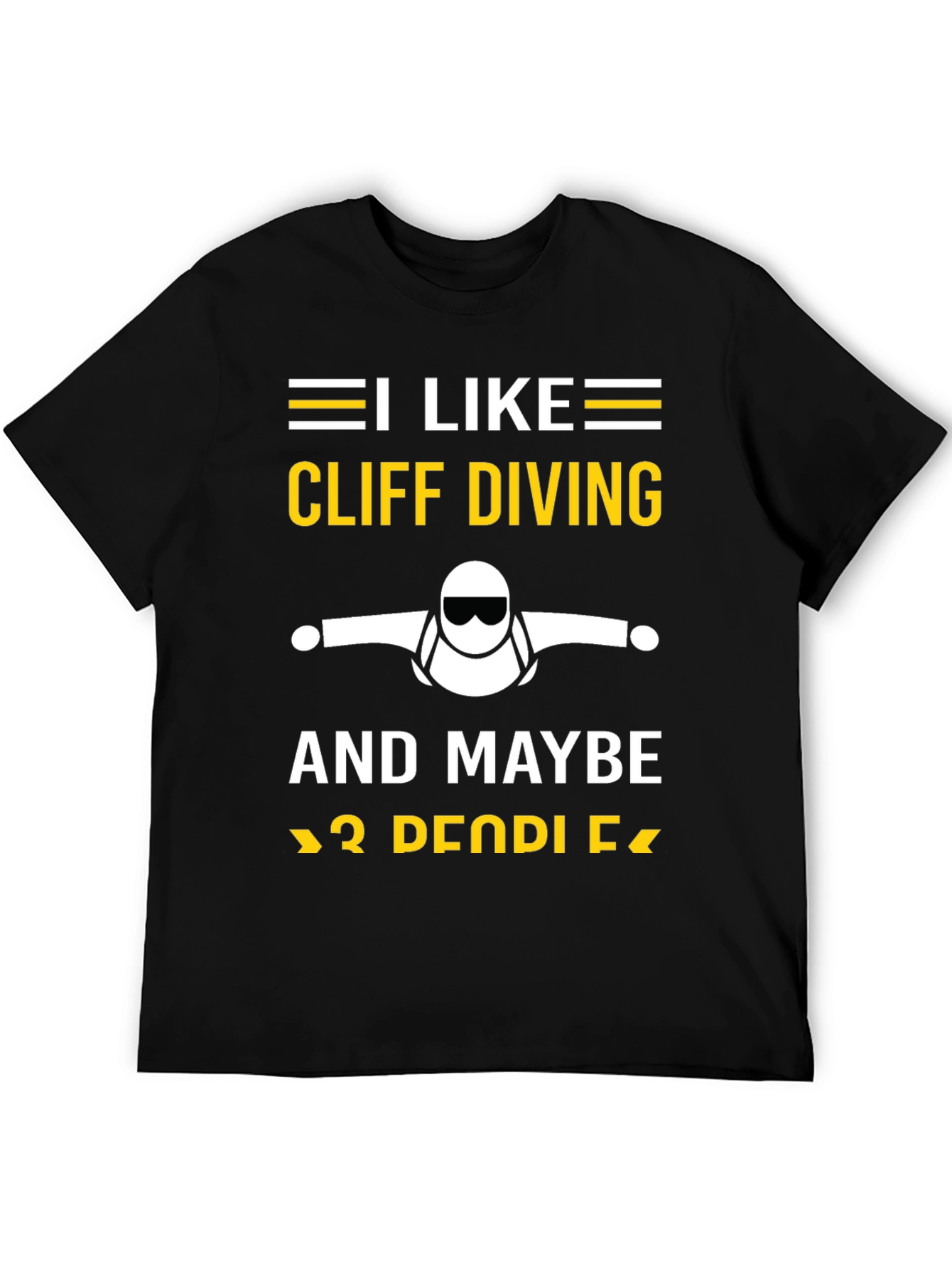 I Like Cliff Diving Funny T-Shirt