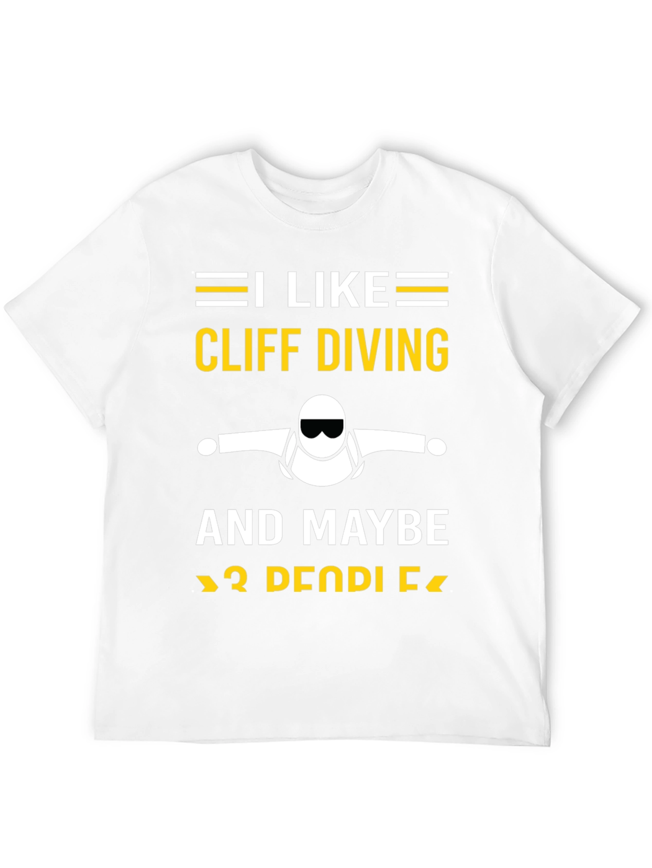 I Like Cliff Diving Funny T-Shirt