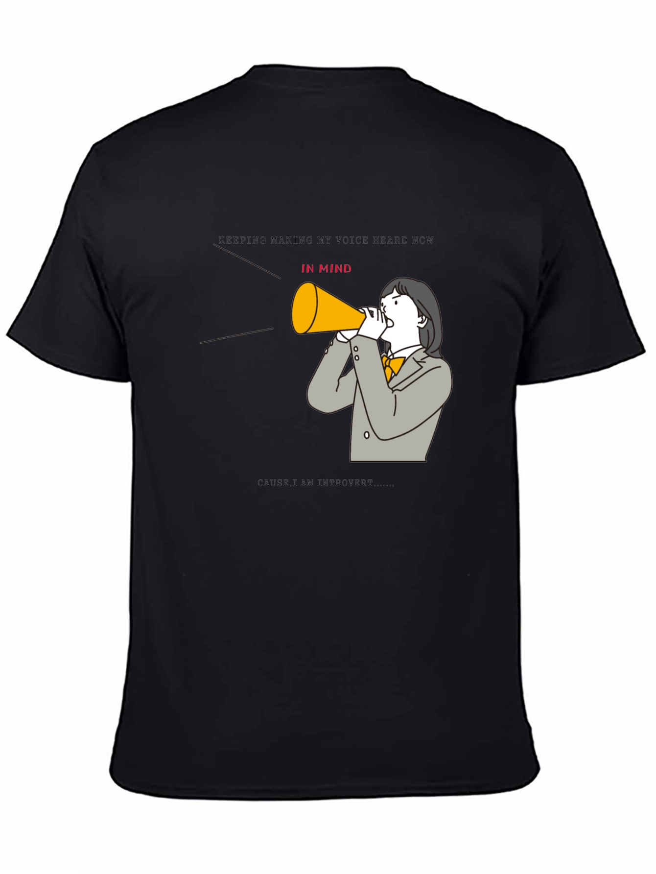 Introvert Voice T-Shirt - Hear Me Now