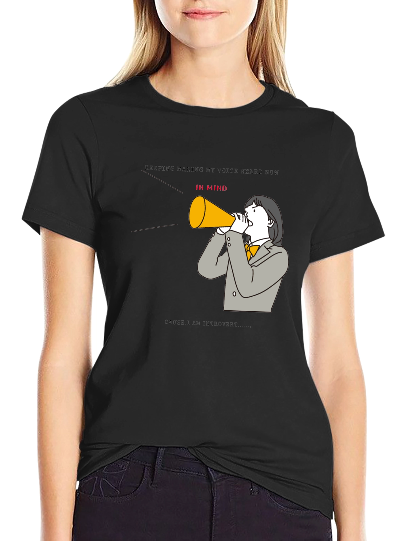 Introvert Voice T-Shirt - Hear Me Now