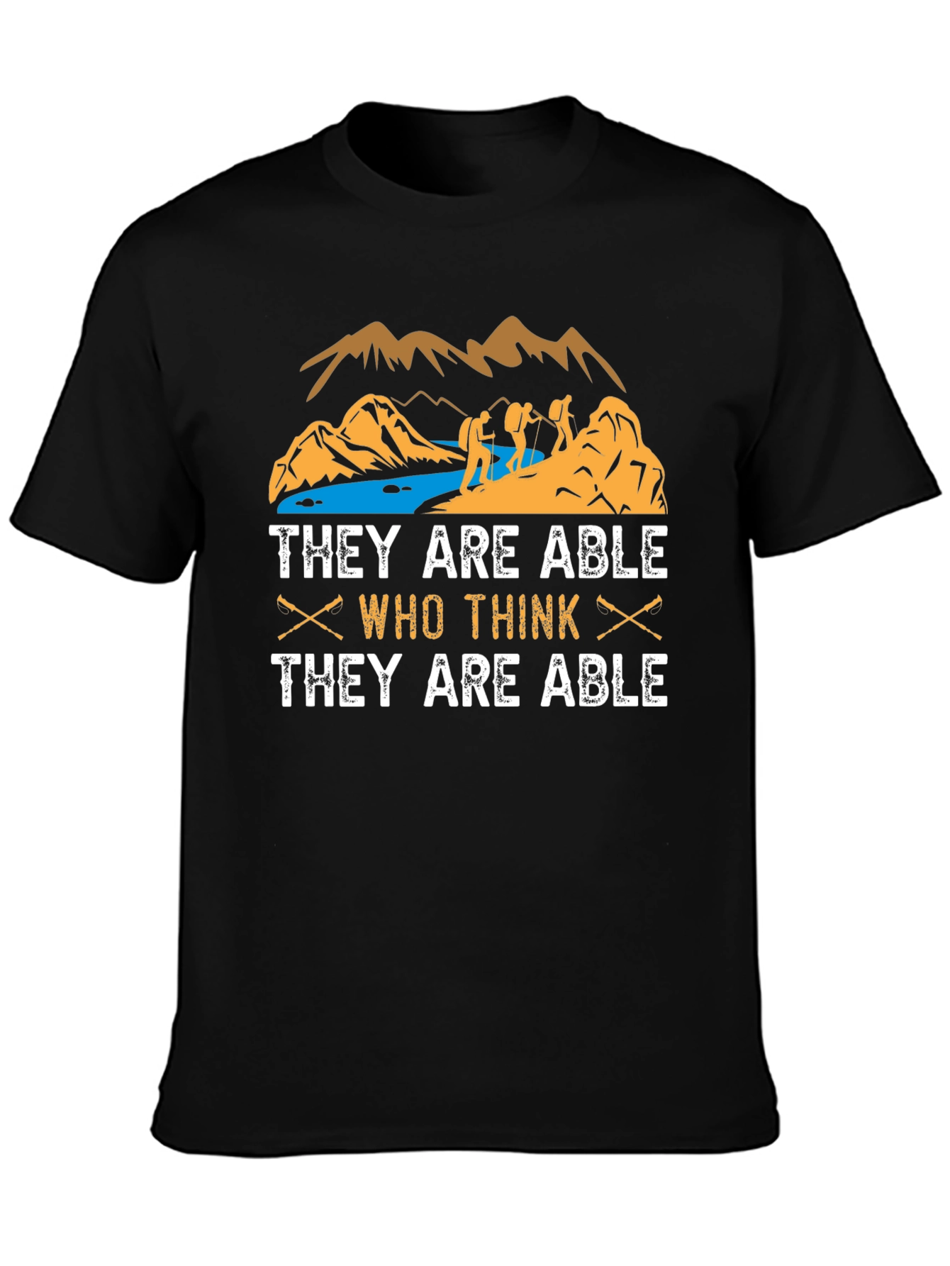Hiking Adventure T-Shirt - They Are Able Design
