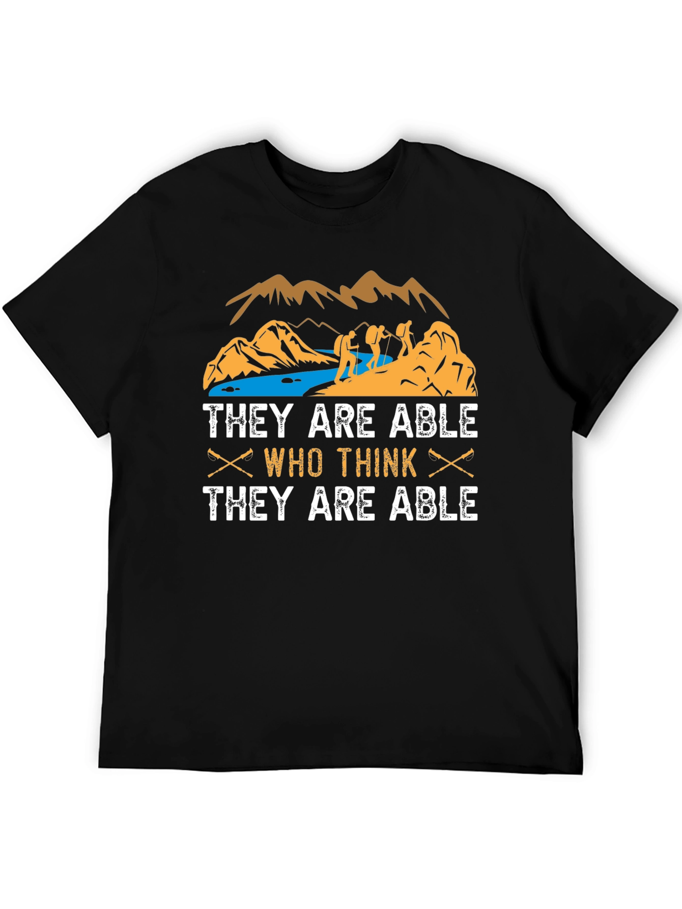 Hiking Adventure T-Shirt - They Are Able Design
