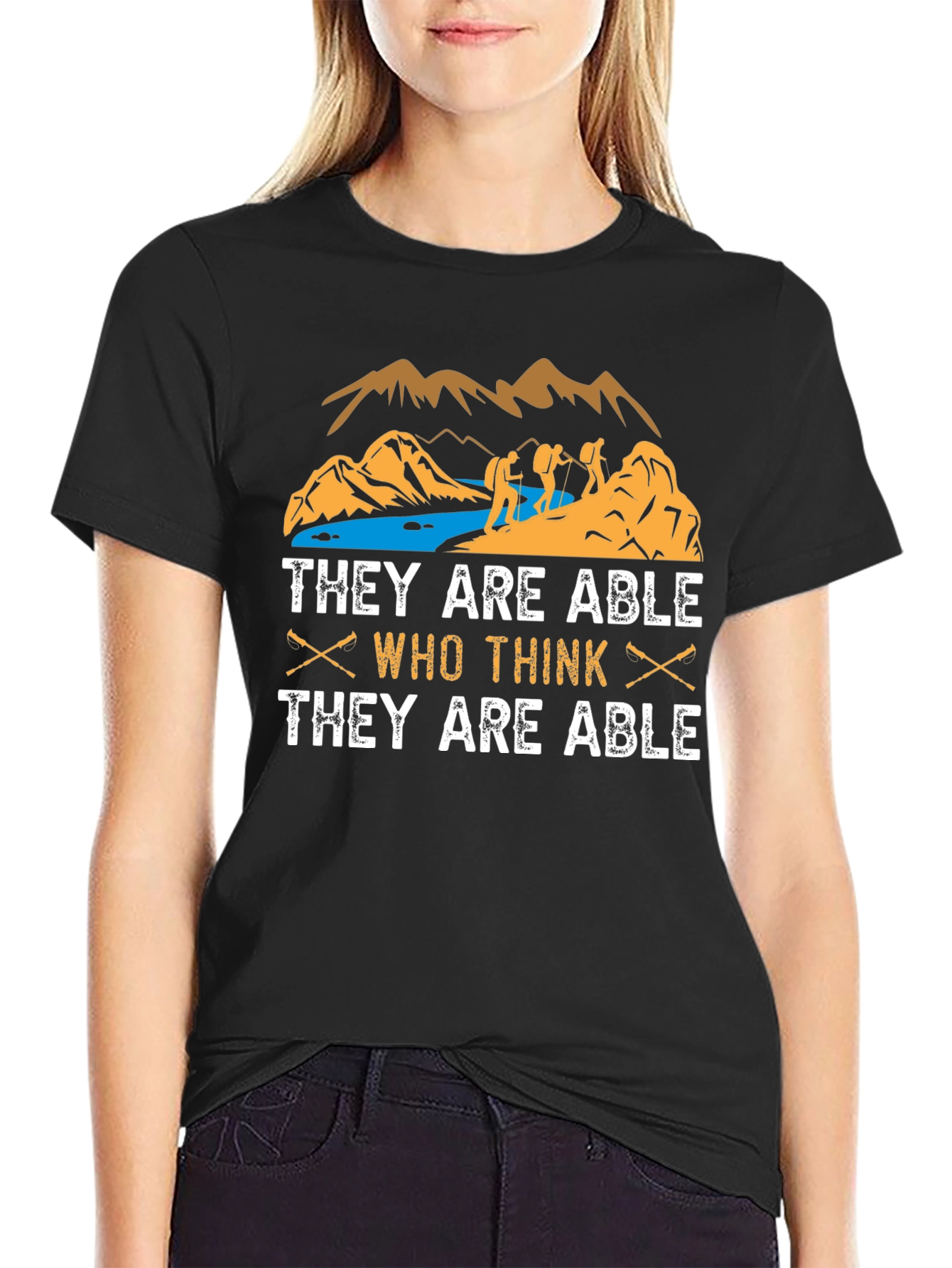 Hiking Adventure T-Shirt - They Are Able Design