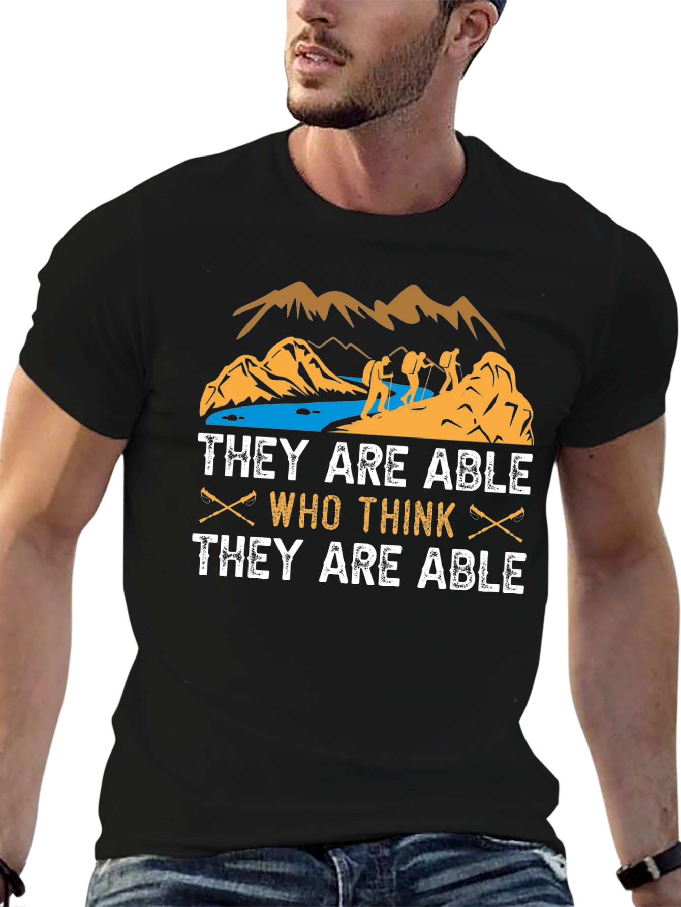Hiking Adventure T-Shirt - They Are Able Design