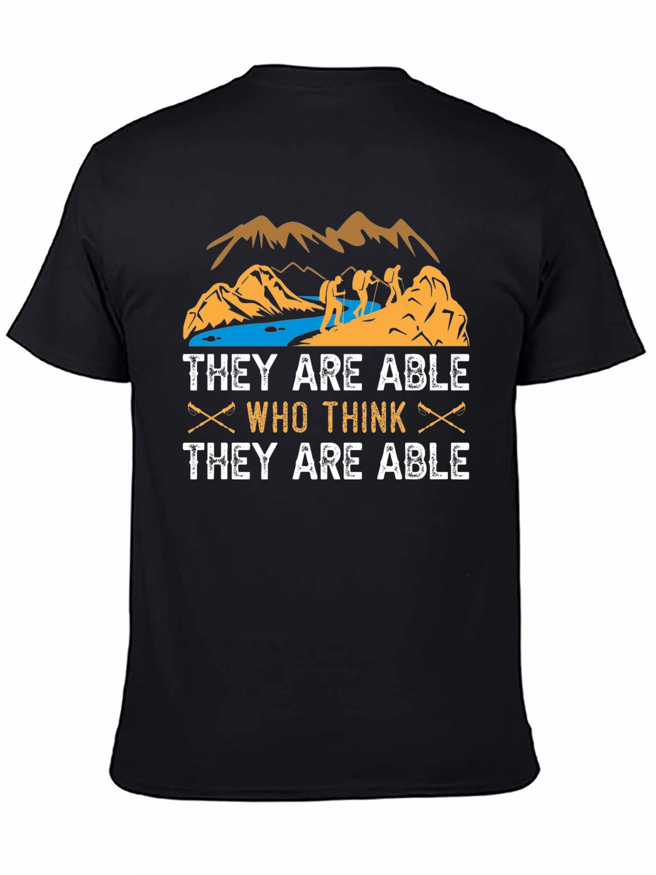 Hiking Adventure T-Shirt - They Are Able Design