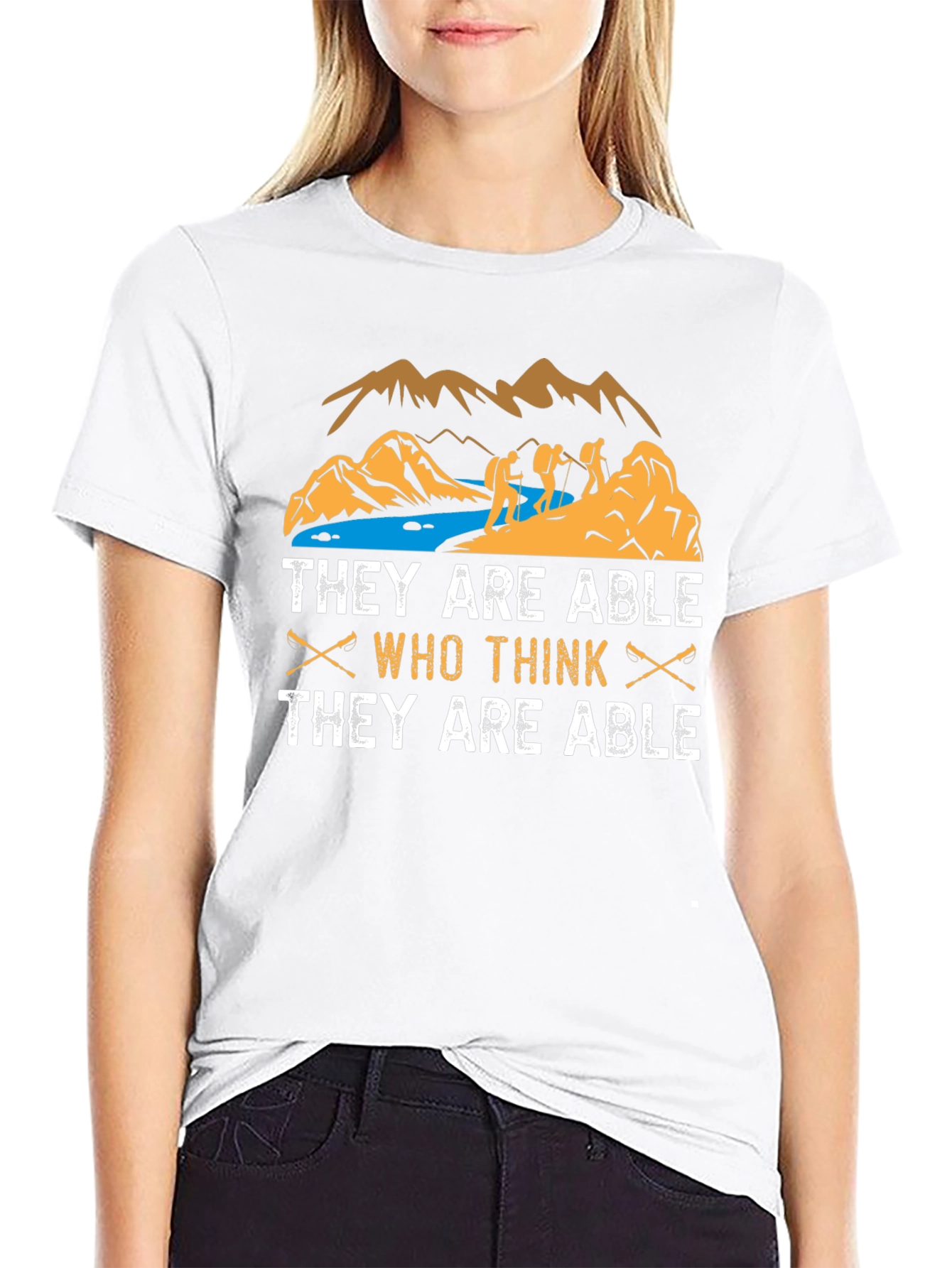 Hiking Adventure T-Shirt - They Are Able Design