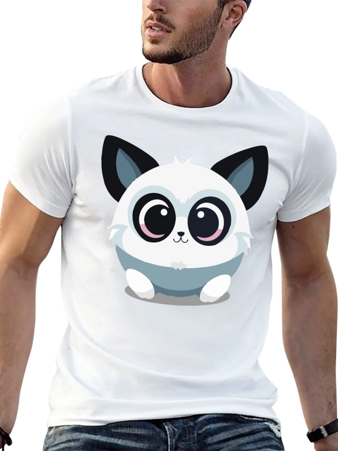 Cute Kawaii Cartoon Animal Graphic Tee