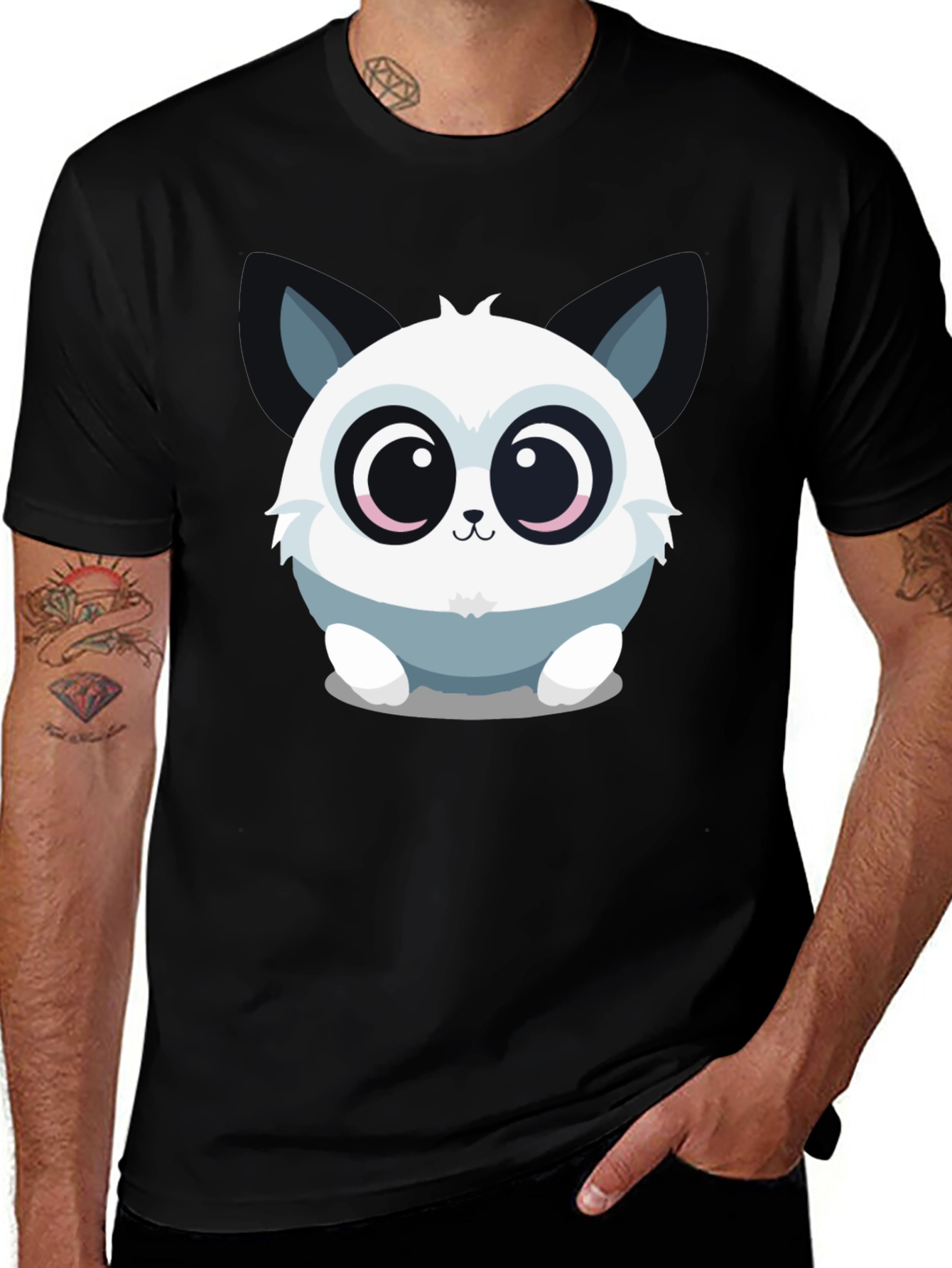 Cute Kawaii Cartoon Animal Graphic Tee